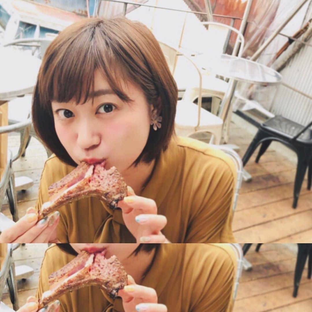 渡辺梨夏子のインスタグラム：「今週は自分のどたばた要素だった仕事がひとつ終わりました〜⚡️🍬🌀（正確には終わってないけど）自分に「おつかれ」って声をかけてあげたくなった...ご褒美のような週末はあっという間に過ぎるけど、小さな楽しみを作りながら７月も頑張ろうと思います。  #めも#記憶の記録 #週末記録 #吉祥寺#吉祥寺さんぽ #ハモニカ横丁 #ラムチョップと紹興酒 #夏きたな#夏したいな」