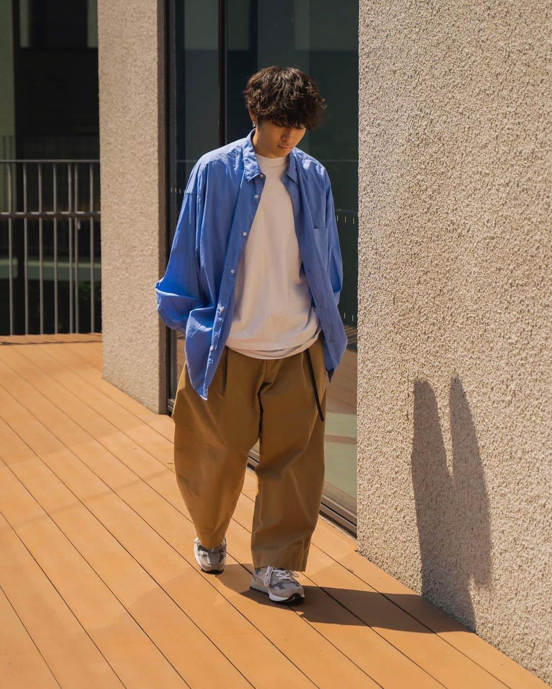 Ryoさんのインスタグラム写真 - (RyoInstagram)「ㅤㅤㅤㅤㅤㅤㅤㅤㅤㅤㅤㅤ　 @gate.project popup来てくださった皆様ありがとうございました！🙇 オンラインサイトは、本日23:59までなので迷われている方は是非ご検討ください！ ㅤㅤㅤㅤㅤㅤㅤㅤㅤㅤㅤㅤㅤ shirt:#graphpaper pants:#studionicholson shoes:#newbalance992」7月5日 20時29分 - ryo__takashima