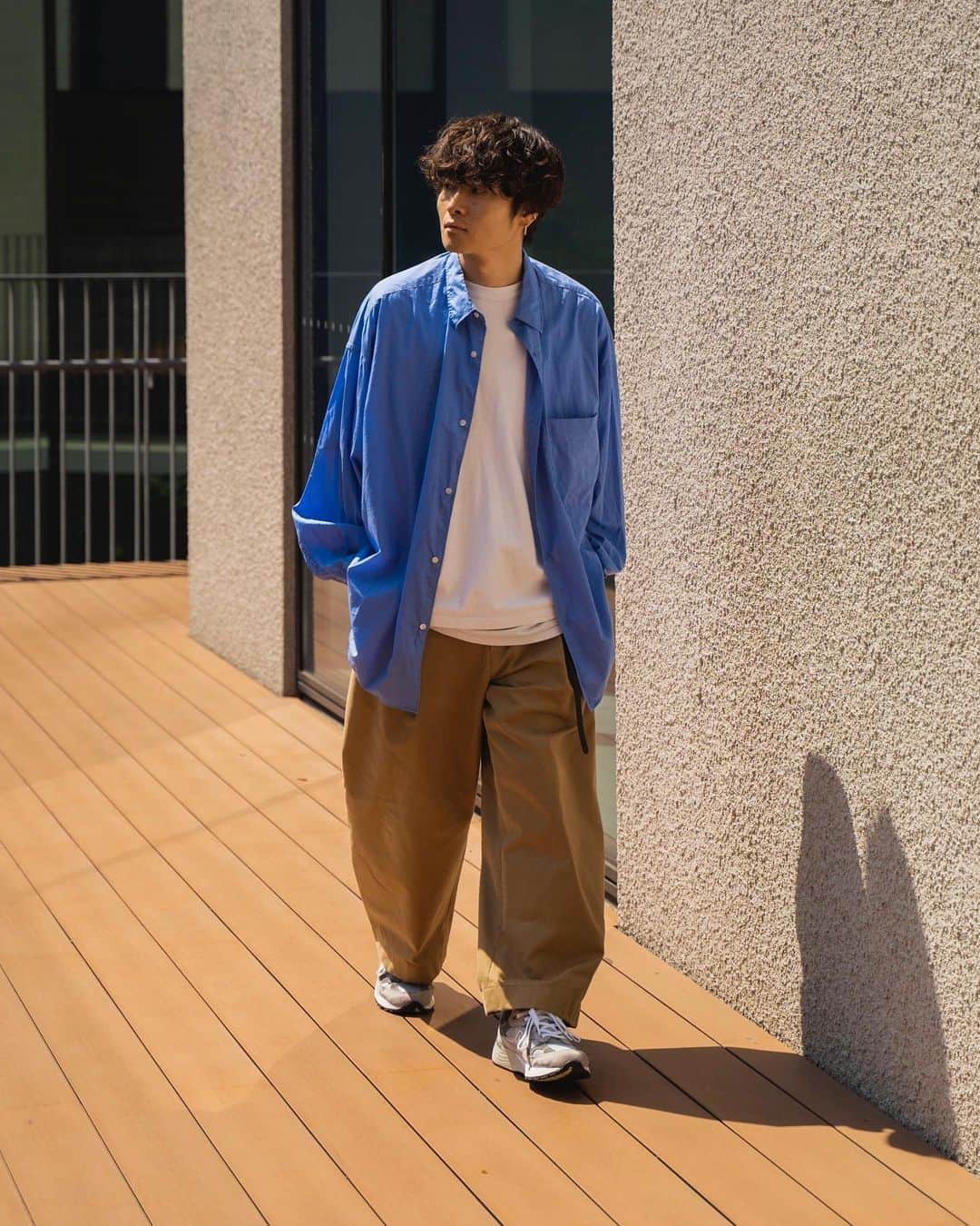 Ryoさんのインスタグラム写真 - (RyoInstagram)「ㅤㅤㅤㅤㅤㅤㅤㅤㅤㅤㅤㅤ　 @gate.project popup来てくださった皆様ありがとうございました！🙇 オンラインサイトは、本日23:59までなので迷われている方は是非ご検討ください！ ㅤㅤㅤㅤㅤㅤㅤㅤㅤㅤㅤㅤㅤ shirt:#graphpaper pants:#studionicholson shoes:#newbalance992」7月5日 20時29分 - ryo__takashima
