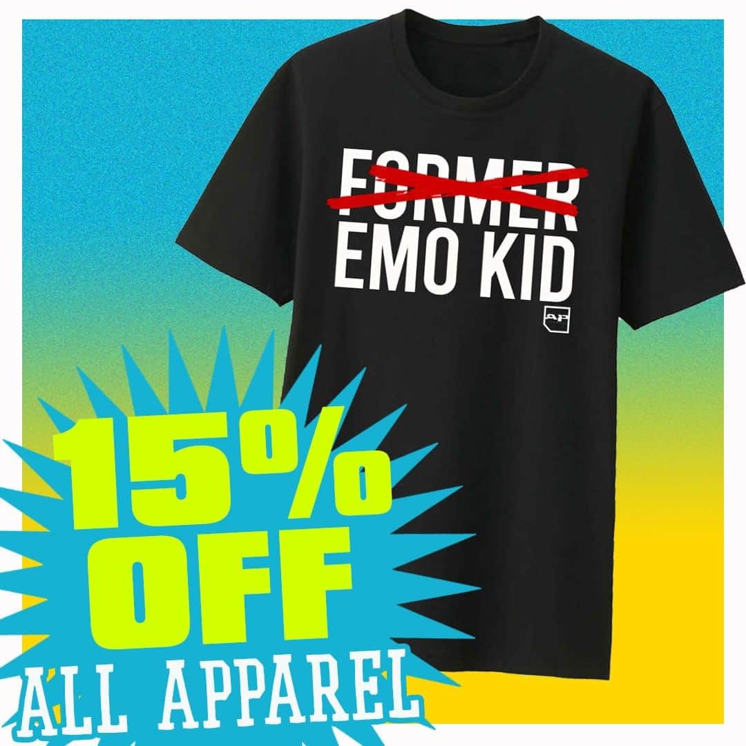Alternative Pressさんのインスタグラム写真 - (Alternative PressInstagram)「This weekend only, show mom and dad its not just a phase with 15% off all apparel 😎⁠ LINK IN BIO⁠ .⁠ .⁠ .⁠ #emo #emomusic #formeremo #emokid #formeremokid #fourthofjuly #4thofjuly #fourthofjulysales #4thofjulysales #julyfourth #july4th #julyfourthsales #july4thsales #alternativepress #altpress」7月5日 21時00分 - altpress