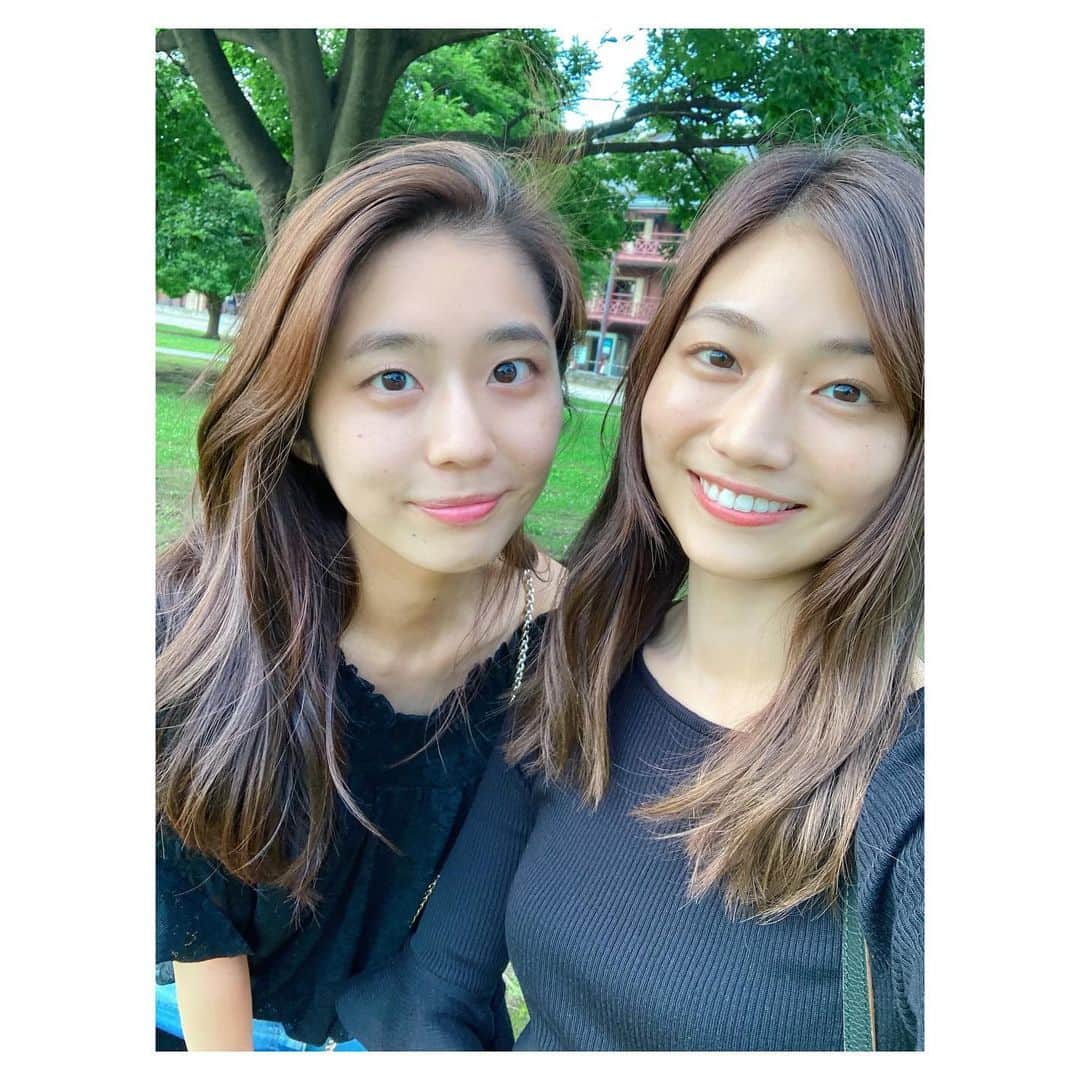 村上奈菜さんのインスタグラム写真 - (村上奈菜Instagram)「雨から晴れに変わって暑かった☺︎☀️ #sisters」7月5日 22時14分 - murakami__nana