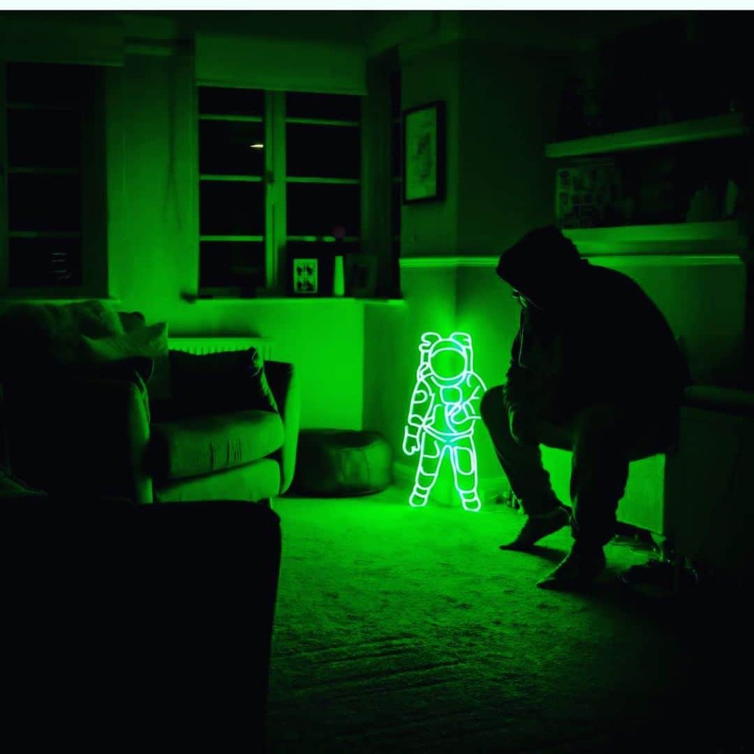 DJ SOULJAHのインスタグラム：「After Dark. Straight Vibes 🧃#mood」