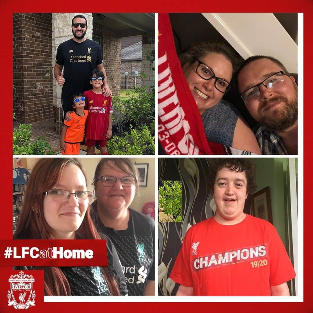 リヴァプールFCさんのインスタグラム写真 - (リヴァプールFCInstagram)「Two hours until kick-off, Reds! 🤩 #LFCatHome are ready 💪❤ #LFC #LiverpoolFC #Liverpool #LIVAVL #StaySafe」7月5日 22時31分 - liverpoolfc