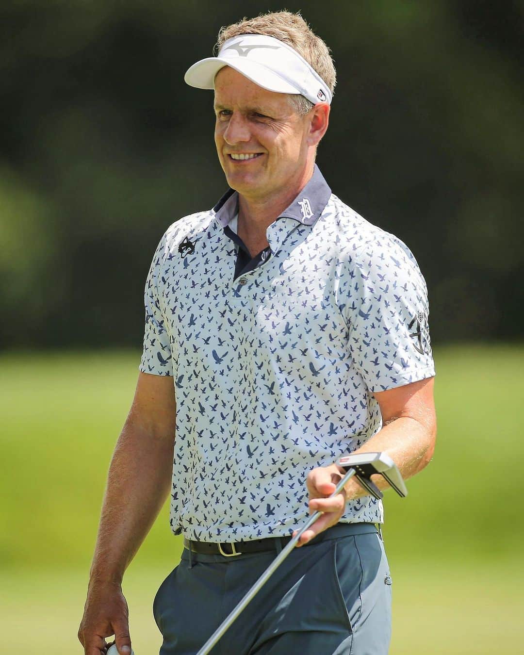 ルーク・ドナルドのインスタグラム：「Thank you 313 & @rocketclassic and @detroitgolfclub for another outstanding event. Such a fun, old school Donald Ross golf course - see you next year #Greyson #oldschool #313 🐦 🐺」