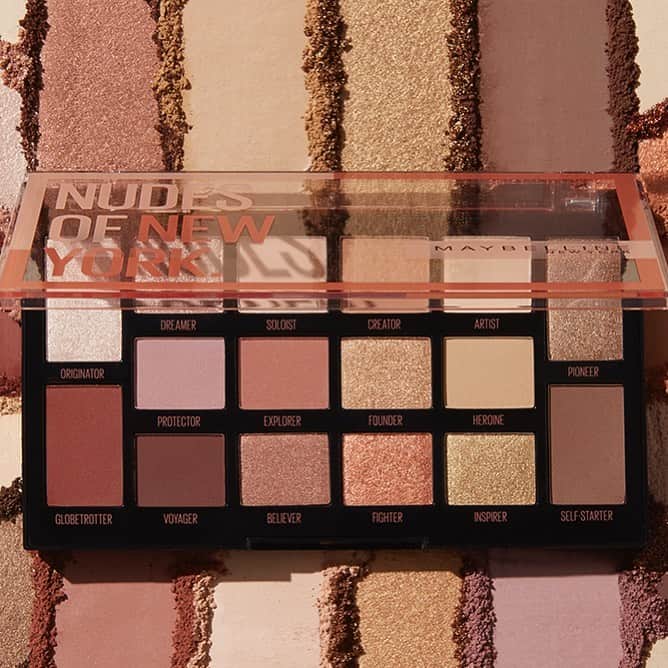 Maybelline New Yorkさんのインスタグラム写真 - (Maybelline New YorkInstagram)「What shade have you hit pan on from our #NudesofNewYork palette? 👀」7月6日 1時32分 - maybelline