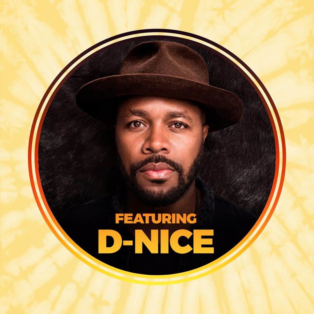 アース・ウィンド・アンド・ファイアーのインスタグラム：「A VERY special thank you to the young legend @DNice for hosting our first #SATURDAZE🌅 If you were there yesterday you know how much fun that was and how D-Nice took us on a beautiful ride through his favorite EWF songs while Philip played his congas, Verdine played his bass and Ralph played percussions. We appreciate D-Nice and thank you to "Water" @spiceadams, to @mrcraigrobinson and all of you, our extended family for coming, singing along, dancing, and spreading love 💛⠀ ⠀ Hit the link in our bio to donate and register to vote!⠀ ⠀ See you next Saturday 💃🏾 🕺🏾」