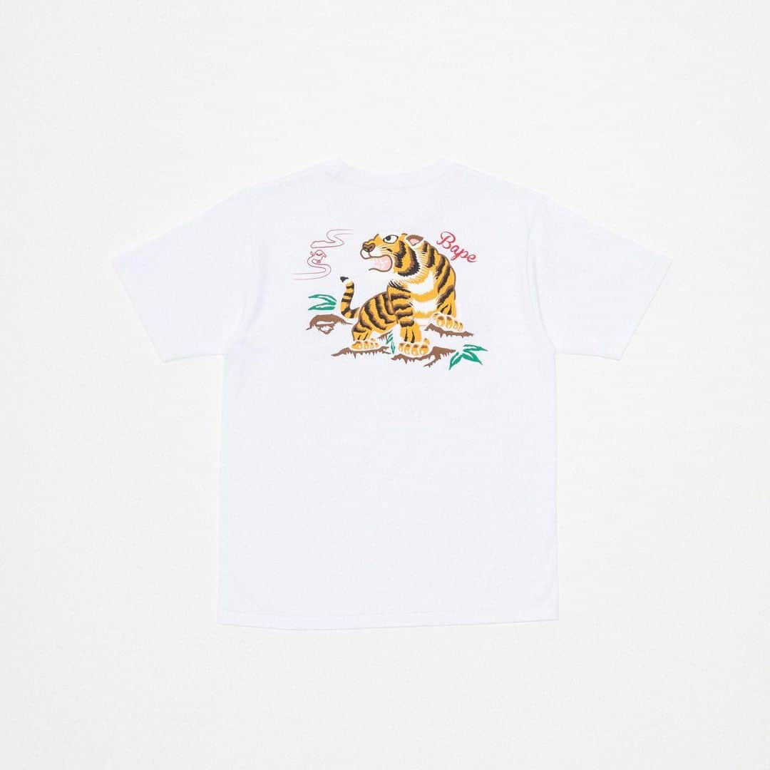 UNDFTDさんのインスタグラム写真 - (UNDFTDInstagram)「A BATHING APE® Judo Sports Tee, PingPong Sports Tee, Camo Hunting, Sakura Ape Head, and Bape Tiger Tee / Available now at Undefeated.com」7月6日 2時03分 - undefeatedinc