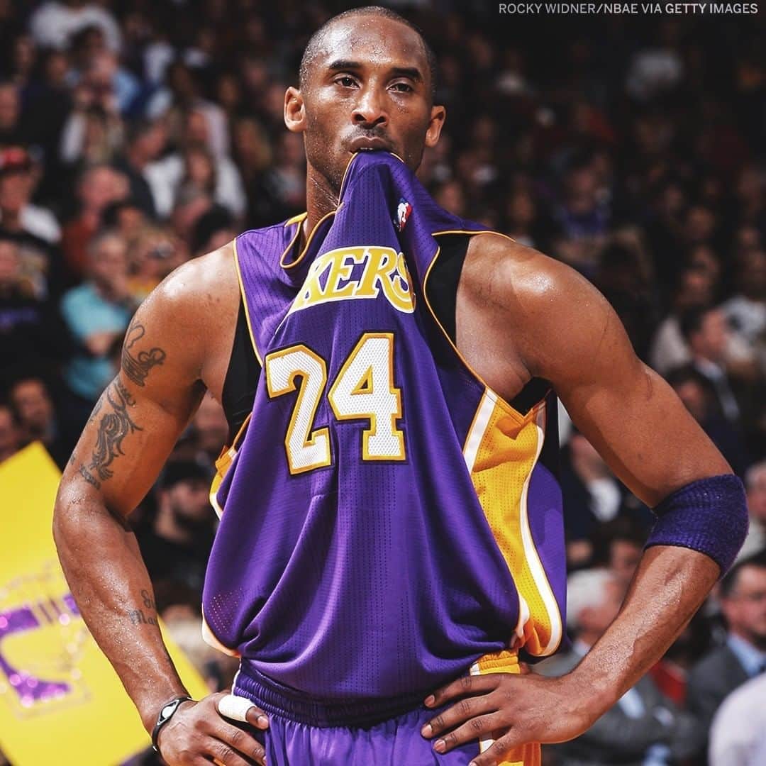 espnさんのインスタグラム写真 - (espnInstagram)「You knew s--- was about to get real when Kobe started chewing on his jersey 🐍💯」7月6日 3時01分 - espn