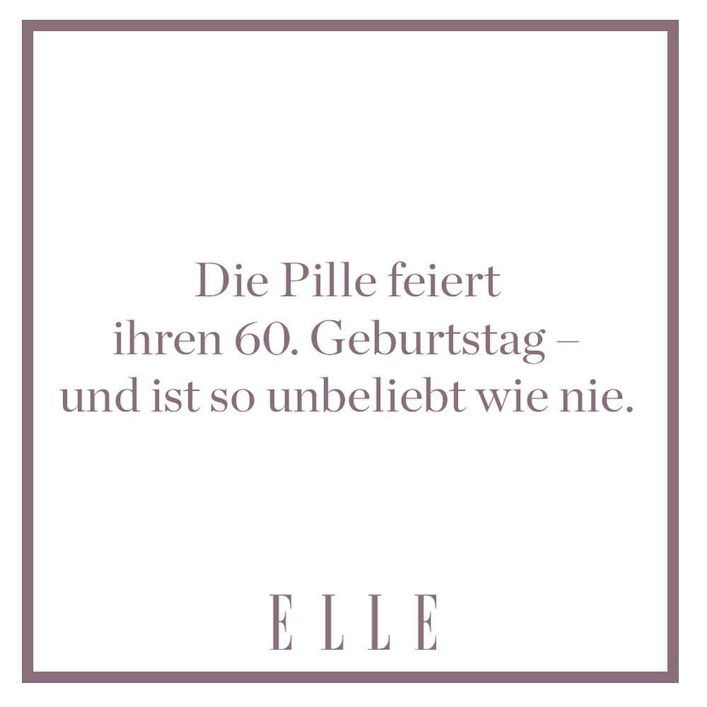 ELLE Germanyさんのインスタグラム写真 - (ELLE GermanyInstagram)「Die Antibabypille war ein Meilenstein der sexuellen Freiheit von Frauen – und hat es für sie ermöglicht, selbst über ihre Verhütung und Sexualität zu entscheiden. Doch seit dem ersten Präparat 1960 hat sich einiges verändert: vor allem ihre Beliebtheit. Während sie 2013 noch 60 Prozent der 16 bis 19-Jährigen verordnet wurde, sind es 2018 nur noch 48 Prozent. Außerdem entscheiden sich immer mehr Frauen gegen ihre hormonelle Verhütung und setzen sie – auch nach jahrelanger Einnahme – ab. Die Gründe liegen vor allem in den Nebenwirkungen: Neben Stimmungsschwankungen, Gewichtsveränderungen und einem Libidoverlust kann die Pille auch zu einer Thrombose und psychischen Problemen bis hin zu Depressionen führen – und greift als hormonelles Verhütungsmittel damit nicht nur in die Sexualität, sondern auch das Leben von Frauen ein. Mehr dazu jetzt auf ELLE.de via Link in Bio! #birthcontrol #verhütung #feminismus」7月6日 3時01分 - ellegermany