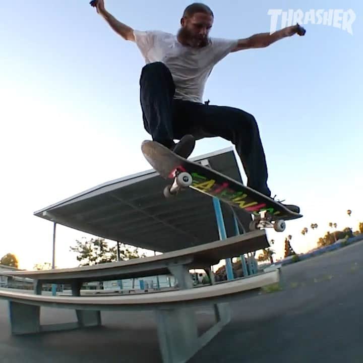 スラッシャーのインスタグラム：「✨ @smokeeyes x @emerica ROUGH CUT playing on the Thrasher app 📲」
