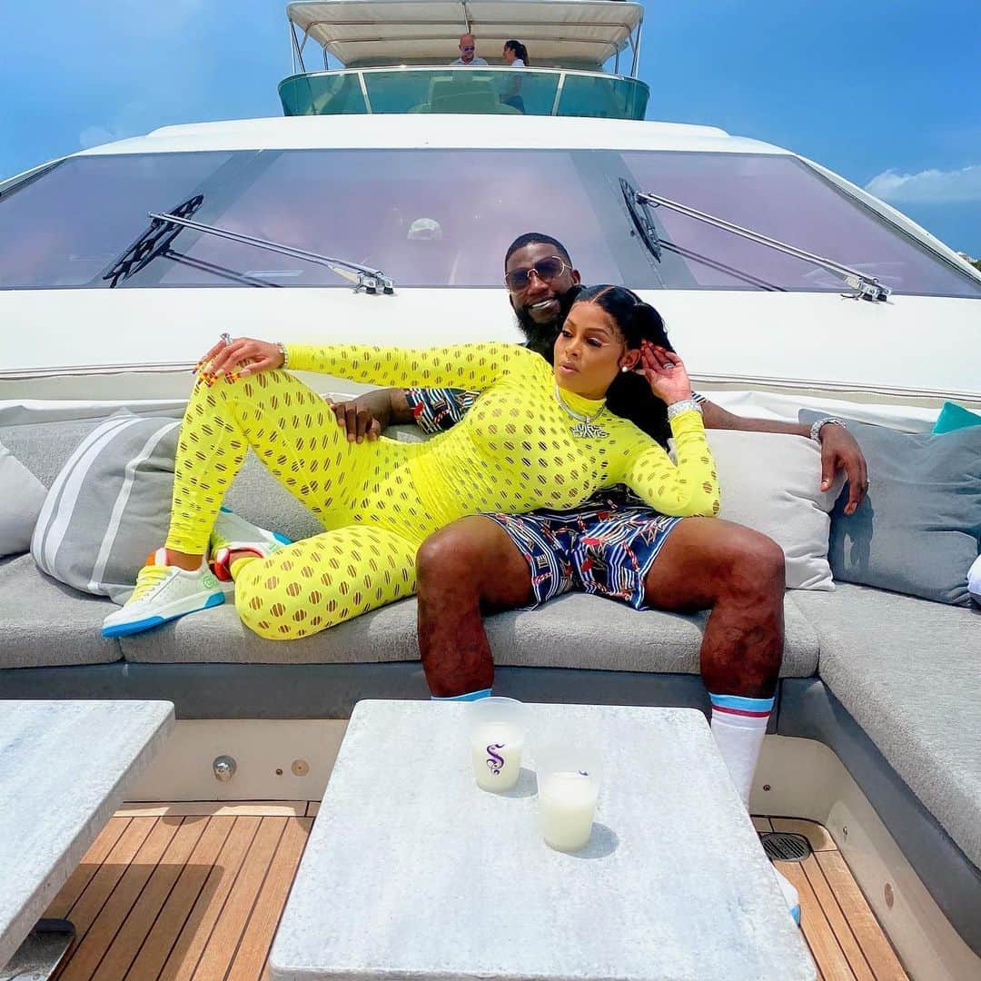 グッチ・メインのインスタグラム：「Mr and Mrs Davis aka The Wopsters 🥶」