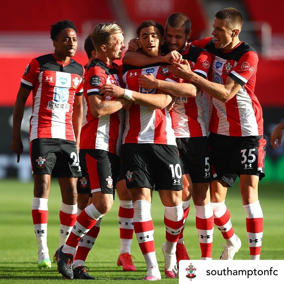 プレミアリーグさんのインスタグラム写真 - (プレミアリーグInstagram)「An outrageous first PL goal⁣ ⁣ Repost • @southamptonfc Off the mark in 𝐒𝐓𝐘𝐋𝐄 #saintsfc」7月6日 4時23分 - premierleague