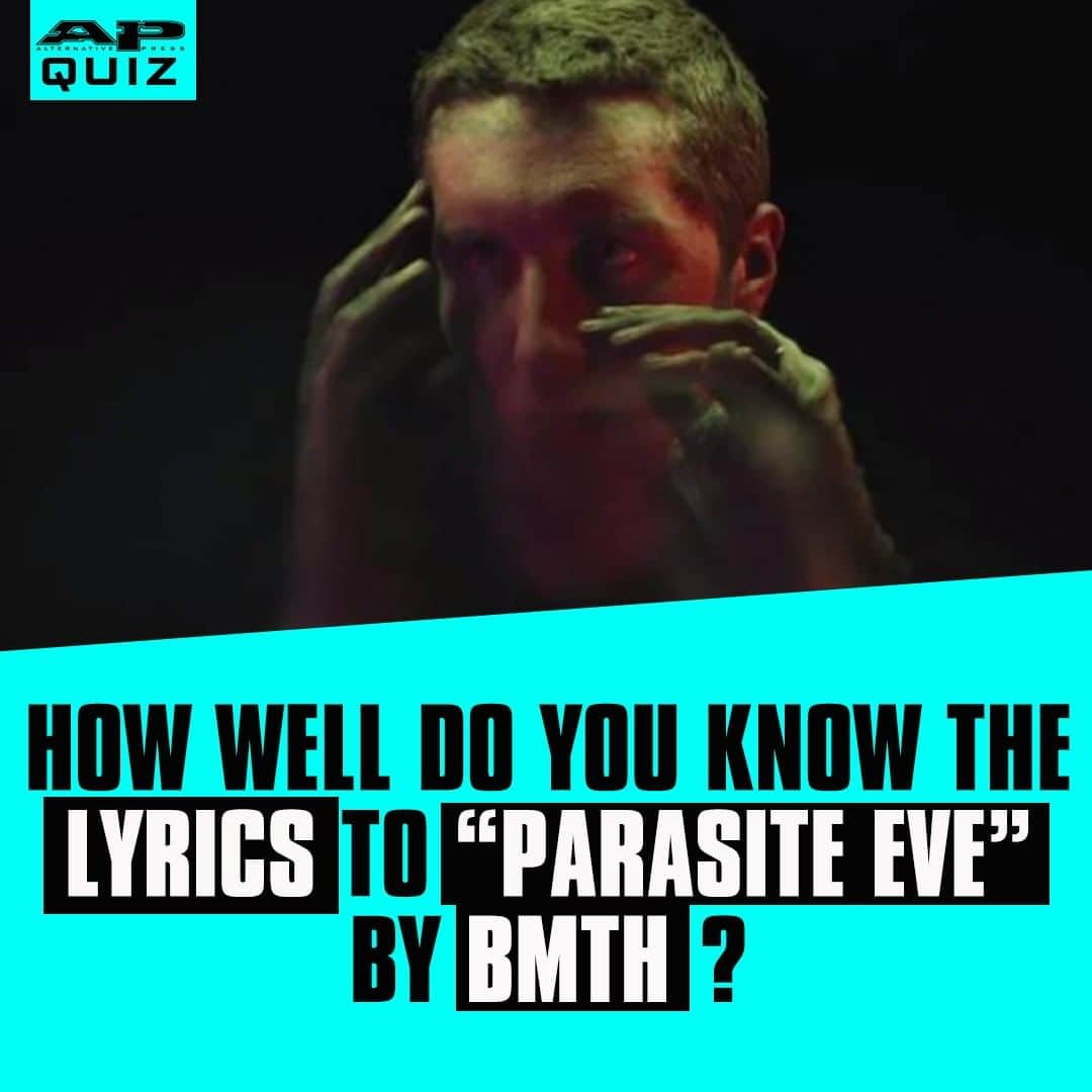 Alternative Pressさんのインスタグラム写真 - (Alternative PressInstagram)「QUIZ: We know you're dying to see if you already know all of the lyrics to @bringmethehorizon's “Parasite Eve” ⁠ LINK IN BIO ⁠ .⁠ .⁠ .⁠ #bringmethehorizon #BMTH #BMTHS2 #parasiteeve #alternativepress #altpress」7月6日 5時00分 - altpress