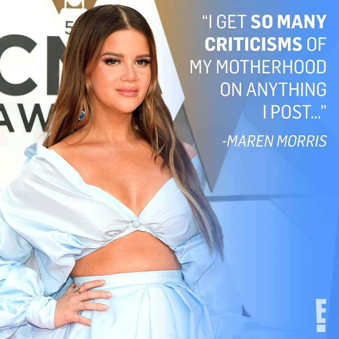 E! Onlineさんのインスタグラム写真 - (E! OnlineInstagram)「Country singer Maren Morris made a piercing statement after followers criticized a photo of her with her son Hayes. Link in bio for why she decided to delete all pictures of Hayes from her accounts. (📷:Getty Images)」7月6日 6時01分 - enews