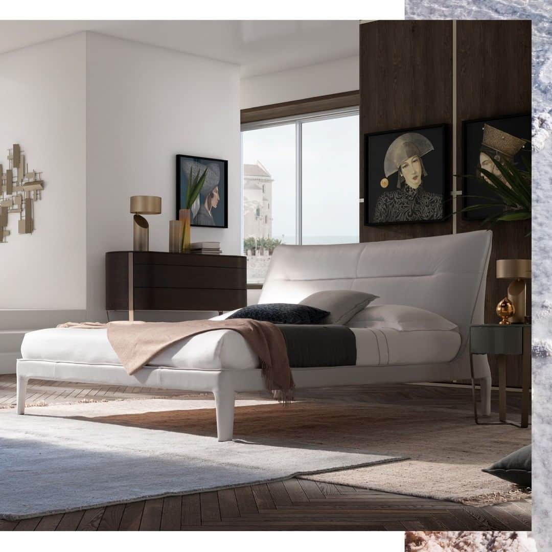 Natuzzi Officialさんのインスタグラム写真 - (Natuzzi OfficialInstagram)「A clean, sensual and feminine design for a bed that is astonishing from every point of view.  #Natuzzi #NatuzziItalia #unitedforharmony #comfort #elegance #design #lifestyle #style #furniture #homefurniture #madeinitaly #living #interiordesign #decor #furnituredesign #homedesign #inspiration #interior #instadesign #designlovers #italianstyle #homedecor #lovedesign #designers #designer」7月6日 19時00分 - natuzzi