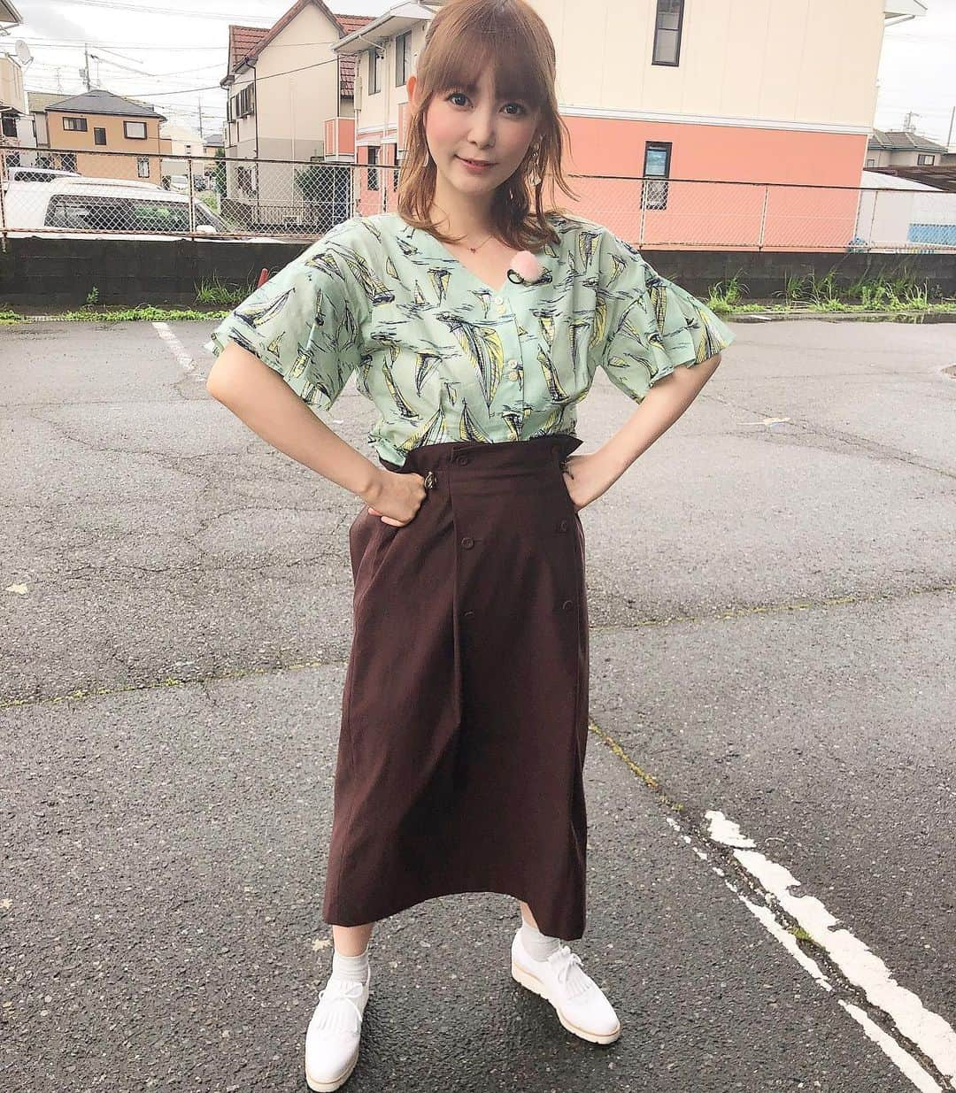 中川翔子さんのインスタグラム写真 - (中川翔子Instagram)「今日は久々のロケでした^_^ #中川翔子 #しょこたん #久々にロケ行った　#朝5時起き」7月6日 17時48分 - shoko55mmts