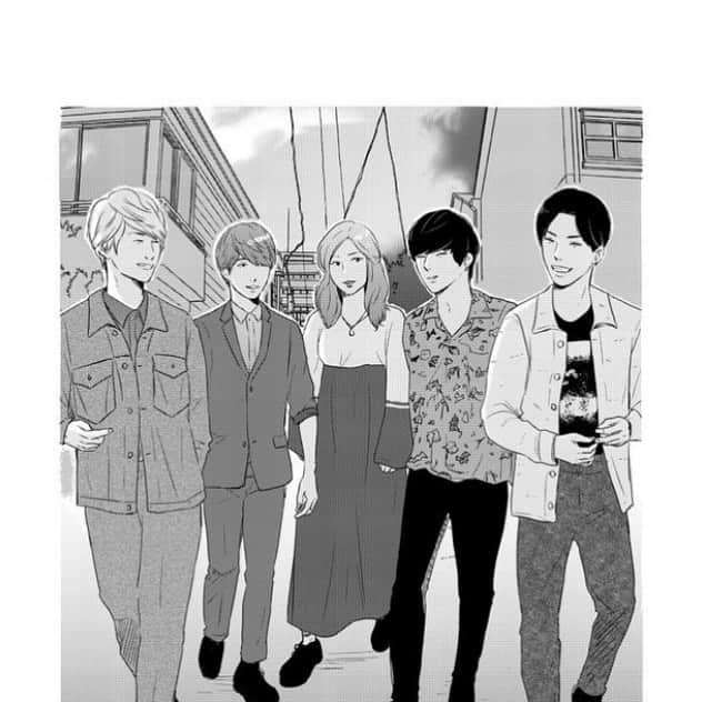 櫻井リヤのインスタグラム：「今月の音楽と人はMrs.GREEN APPLEさんです#音楽と人#mrsgreenapple」