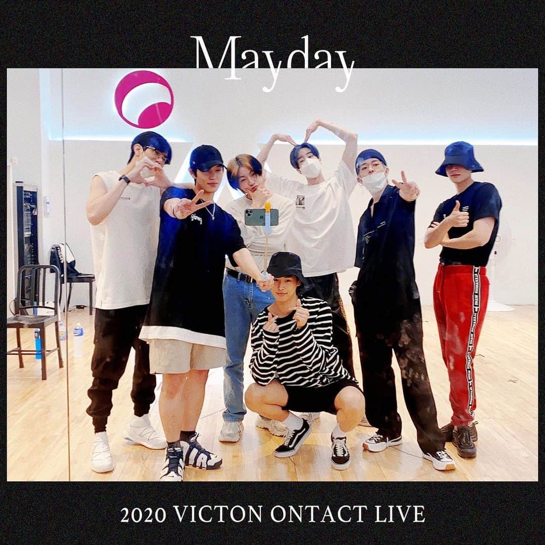Victonさんのインスタグラム写真 - (VictonInstagram)「[V_V] #VICTON_Staff_VIEW @ #VICTON_ONTACT_LIVE Dance Practice Behind📸 - [앨리스, 온택트 라이브! 많이 기대해주세요💙💛] - #VICTON #Mayday #7월_12일 #빅톤의_온택트라이브 #기대해주세요_앨리스」7月6日 12時18分 - victon1109