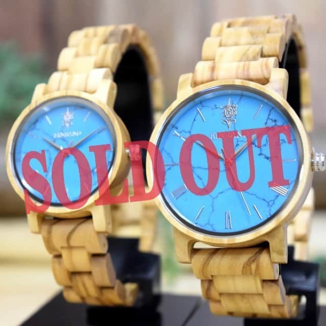 EINBAND -アインバンド-さんのインスタグラム写真 - (EINBAND -アインバンド-Instagram)「‪. Turquoise & Olive 天然石木製腕時計はどちらのサイズも完売となりました！‬ . ‪たくさんのご注文ありがとうございました✨‬ . ‪今回は2回に分けての販売となっておりますので次回は7月末に入荷を予定しております。‬ ‪どうぞよろしくお願い致します🙇‍♂️‬」7月6日 12時26分 - einband_woodwatch