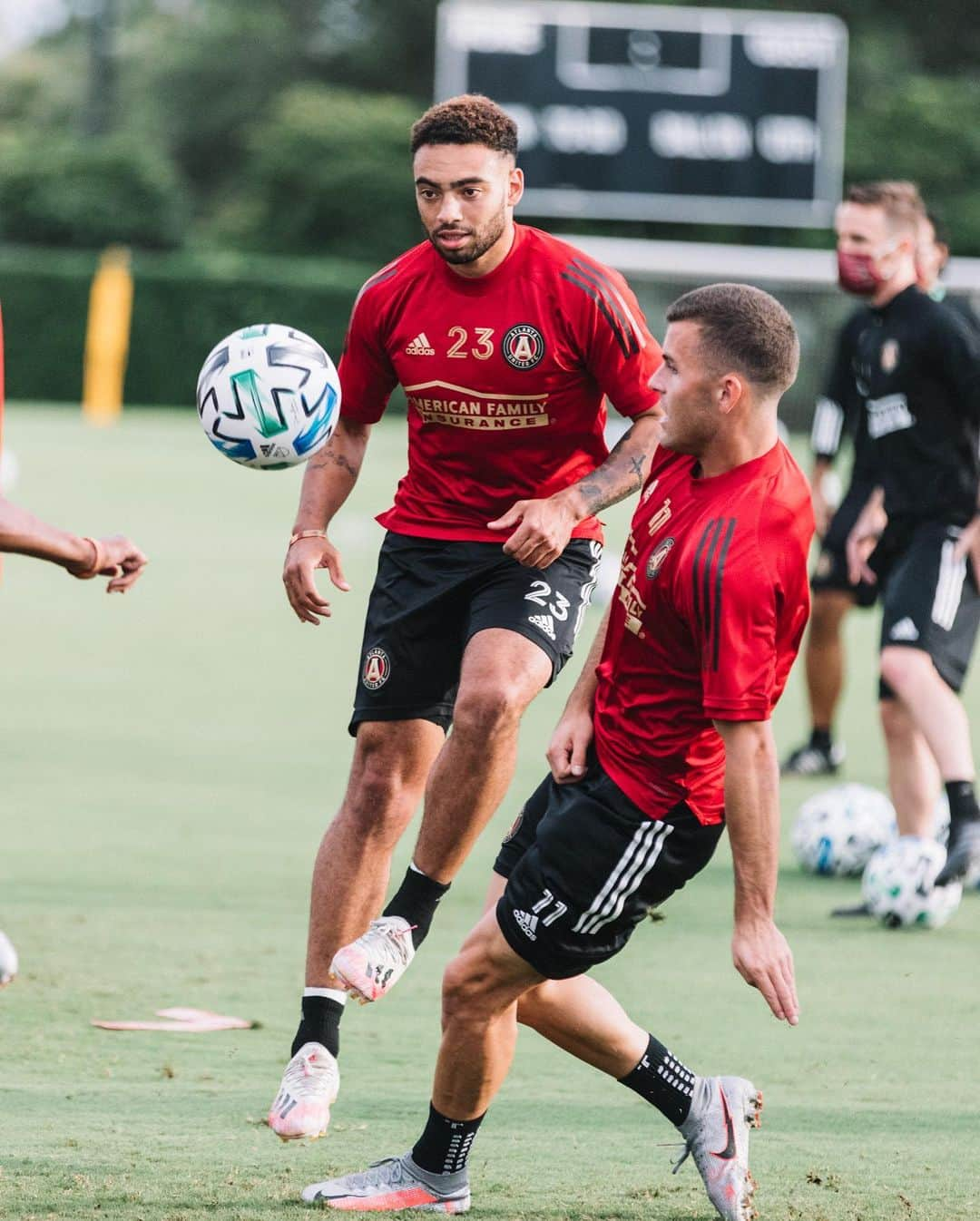 Major League Soccerさんのインスタグラム写真 - (Major League SoccerInstagram)「Back on the pitch 🥅 ⚽️ 📷: @atlutd」7月6日 12時26分 - mls