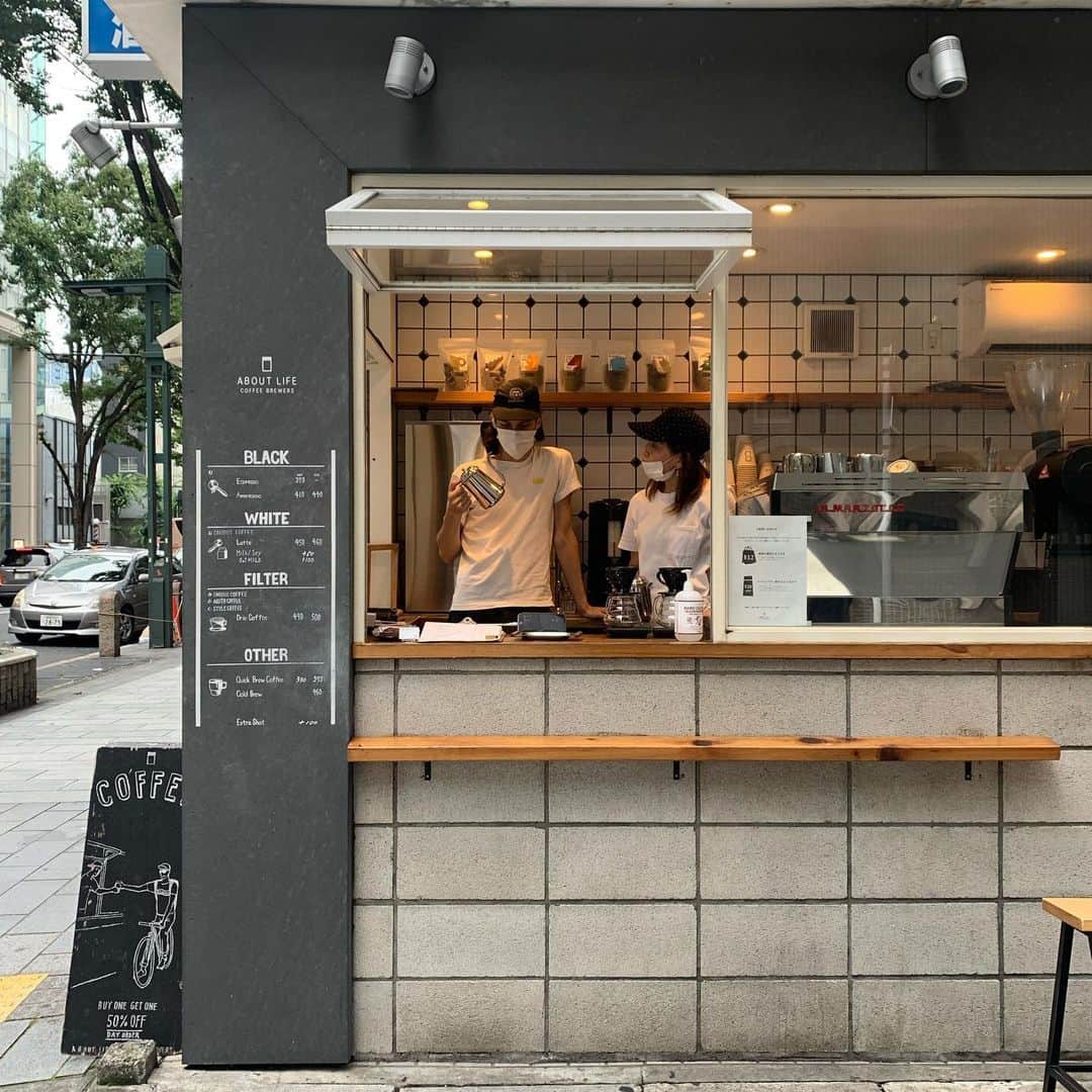 ABOUT LIFE COFFEE BREWERSのグルメインスタ