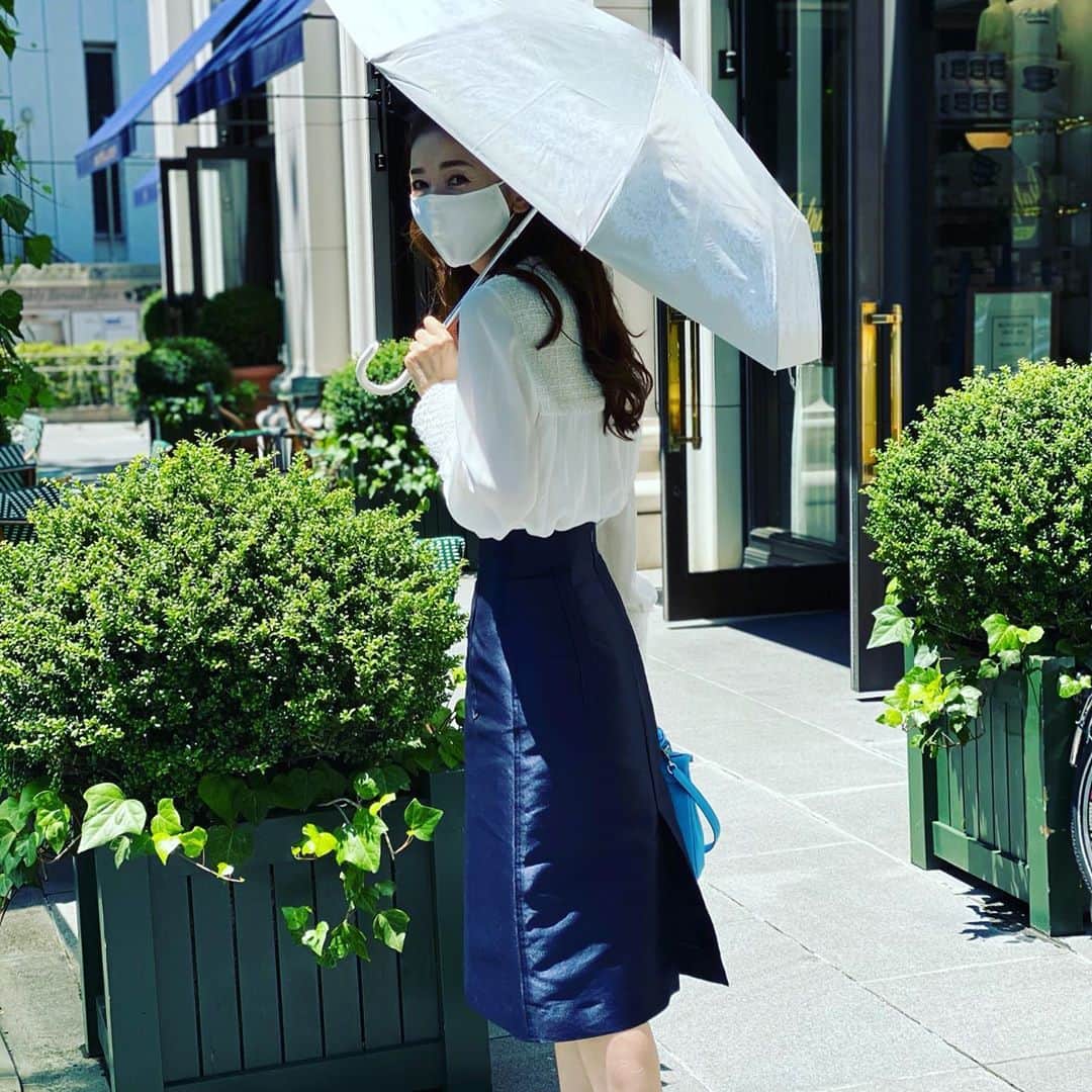君島十和子さん♡日傘・ペアグラス・ポーチ・サイン入り手鏡・紙袋 (未使用) 君島十和子さん♡日傘・ペアグラス・ポーチ・サイン入り手鏡