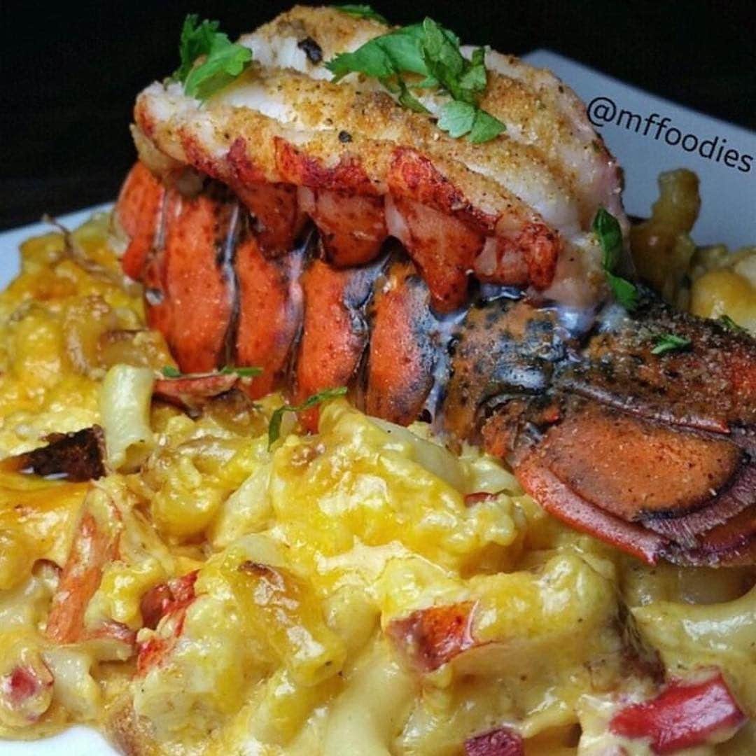Flavorgod Seasoningsさんのインスタグラム写真 - (Flavorgod SeasoningsInstagram)「Lobster Mac! 🦞SWIPE RIGHT for the seasoning used😋⁠⠀ -⁠⠀ Customer:👉 @MFFOODIES⁠⠀ Made with:👉 #Flavorgod Everything Seasoning🔥⁠⠀ 3rd Photo: @gymrat_terwillegar⁠⠀ -⁠⠀ Build Your Own Bundle Now!!⁠⠀ Click the link in my bio @flavorgod ✅www.flavorgod.com⁠⠀ -⁠⠀ Directions:⁠⠀ 1. In a pot boil 2 cups of your favorite pasta (I used gluten free elbows) season with @flavorgod everything seasoning. Do not cook all the way through⁠⠀ -⁠⠀ 2. Cut up a small block of cheddar cheese into cubes and put in a bowl along with cooked pasta⁠⠀ -⁠⠀ 3. Add 1 1/2 cups of lobster meat⁠⠀ -⁠⠀ 4. Preheat oven at 400 degrees⁠⠀ -⁠⠀ 5. In another sauce pan, heat up 1 1/4 cups of milk (do not boil), and some of the cheddar, stir until cheese is almost all melted. Turn off heat. Pour milk over macaroni mixture. Mix well, add to a small pan. Season with @flavorgod everything seasoning!⁠⠀ -⁠⠀ 6. Bake for 30-35 minutes (depending on your oven, until cheese is browned a bit⁠⠀ -⁠⠀ 7. Butterfly a lobster tail, season with @flavorgod garlic lovers seasoning and everything seasoning spicy And place in the oven. Cook for about 10-12 minutes⁠⠀ -⁠⠀ 8. Serve on top of lobster mac. Enjoy!⁠⠀ -⁠⠀ Flavor God Seasonings are:⁠⠀ 💥ZERO CALORIES PER SERVING⁠⠀ 🔥0 SUGAR PER SERVING ⁠⠀ 💥GLUTEN FREE⁠⠀ 🔥KETO FRIENDLY⁠⠀ 💥PALEO FRIENDLY⁠⠀ -⁠⠀ #food #foodie #flavorgod #seasonings #glutenfree #mealprep  #keto #seasonings #paleo  #seasonings  #kosher #seasonings  #breakfast #lunch #dinner #yummy #delicious #foodporn」7月7日 3時00分 - flavorgod