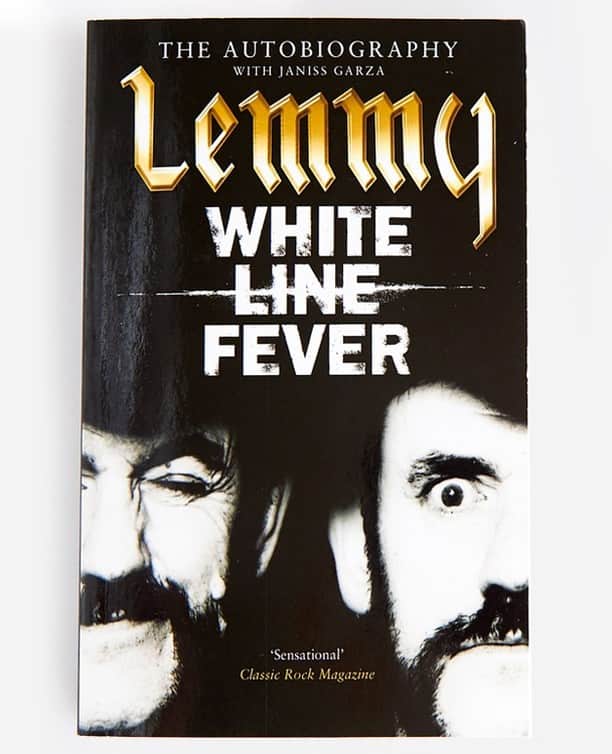 アンダーグラウンドのインスタグラム：「White Line Fever: Lemmy⁠ ⁠ Told with Lemmy’s indomitable charisma and humour, White Line Fever: Lemmy is the autobiography of a rock icon who over the past thirty years in the industry, has stayed true to his music, his fans and his pleasures.⁠ ⁠ Lemmy was born Ian Fraser Kilmister in 1945, the son of a vicar who walked out on his mother when Lemmy was just three months old. Having been inspired to play the guitar by Chicks, Little Richard and Buddy Holly, Lemmy formed what would become the ultimate metal group in 1975 and christened them Motorhead.⁠ ⁠ The group went on to embrace a rock-and-roll lifestyle fuelled by drink, drugs and women, and in the process released twenty-one albums and attracted a huge following. White Line Fever: Lemmy is a truly head-banging tour through the last few decades of speedmetal, offering a sometimes hilarious, often outrageous, but highly entertaining trip with the frontman of the loudest rock band in the world⁠ ⁠ From the UNDERGROUND BOOK COLLECTION- direct link in the bio」