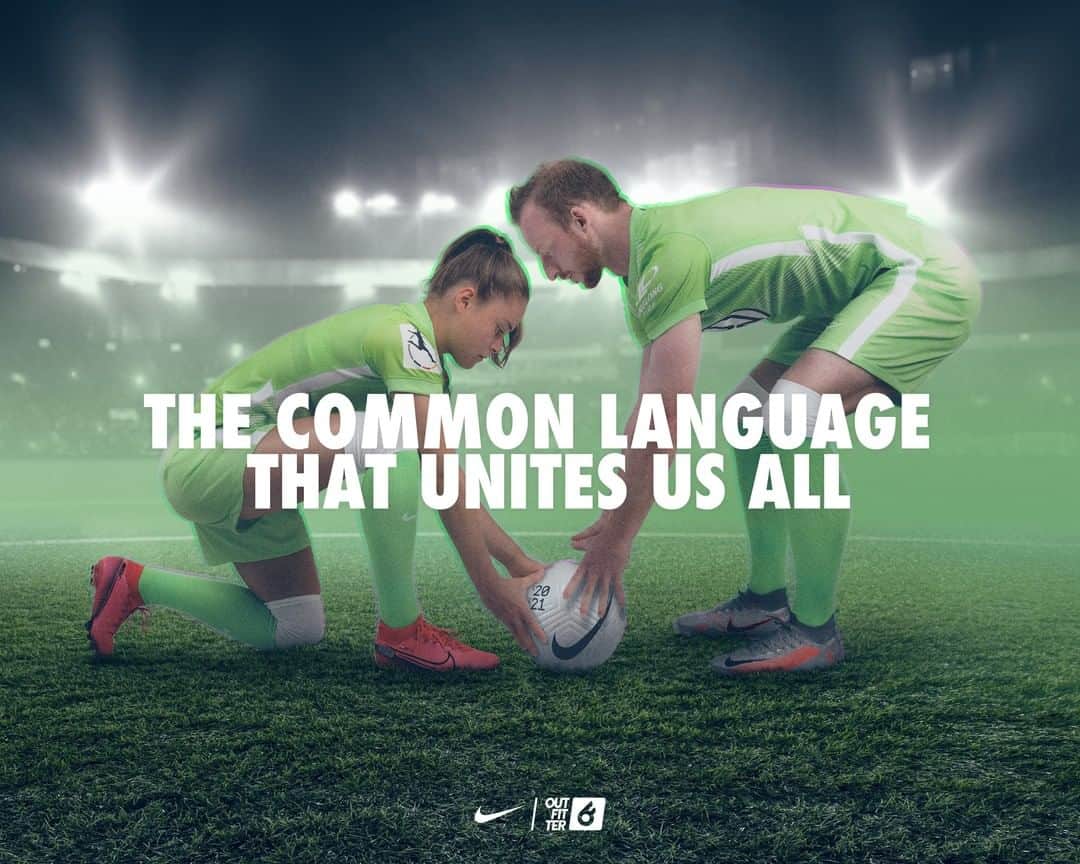 VfLヴォルフスブルクさんのインスタグラム写真 - (VfLヴォルフスブルクInstagram)「THE COMMON LANGUAGE THAT UNITES US ALL! Wir leben Fußball. Wir lieben Fußball. Wir sprechen Fußball. Der neue Nike Flight Ball verbindet uns, denn er ist geradlinig, innovativ und zu 💯 Prozent true.   #PLAYWITHLOVE #NIKE #NIKEFOOTBALL #UNITY #VFLWOLFSBURG #EQUALPLAY #EQUALITY」7月6日 21時00分 - vfl.wolfsburg