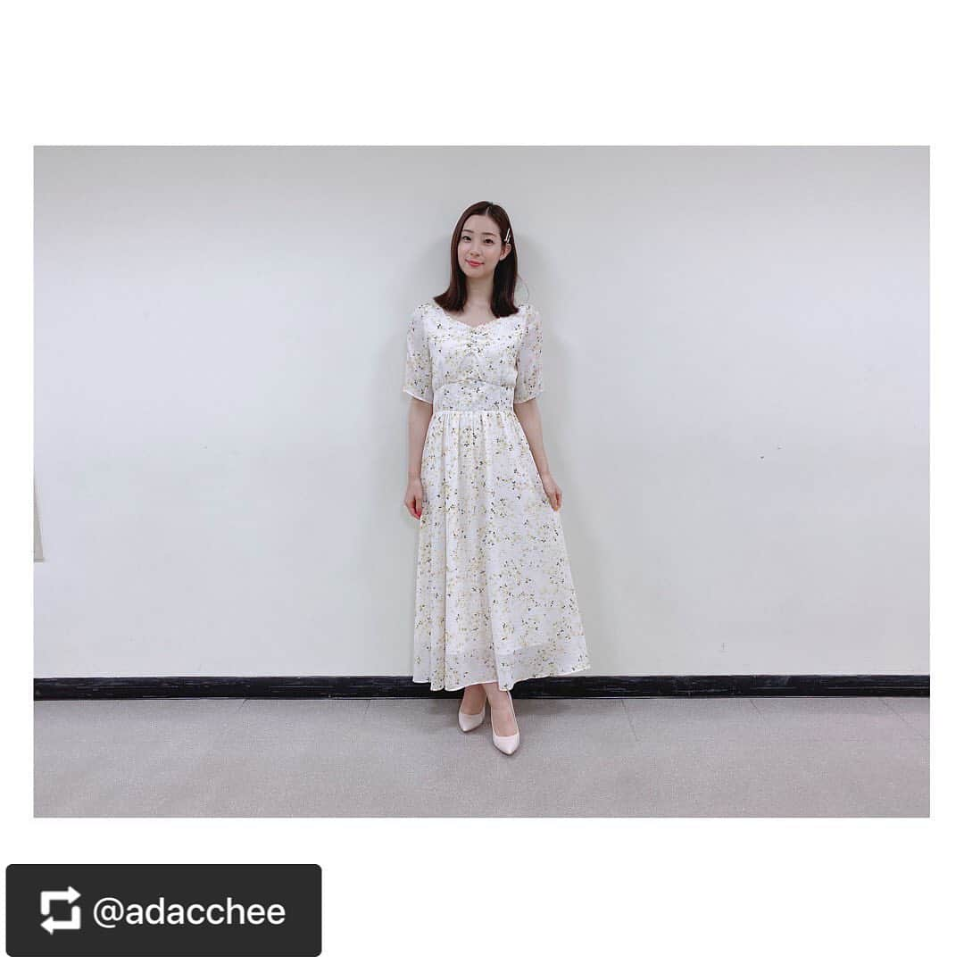 ノエラさんのインスタグラム写真 - (ノエラInstagram)「#repost from @adacchee  ・ ・ ・ 最後のスタジオパークからの生放送、、、﻿ でも来週からも別のスタジオから生放送でお届けします🥰🌸﻿ ﻿ 土曜スタジオパーク👗﻿ ﻿ ワンピース﻿ #noela﻿ @noela_official」7月6日 21時14分 - noela_official