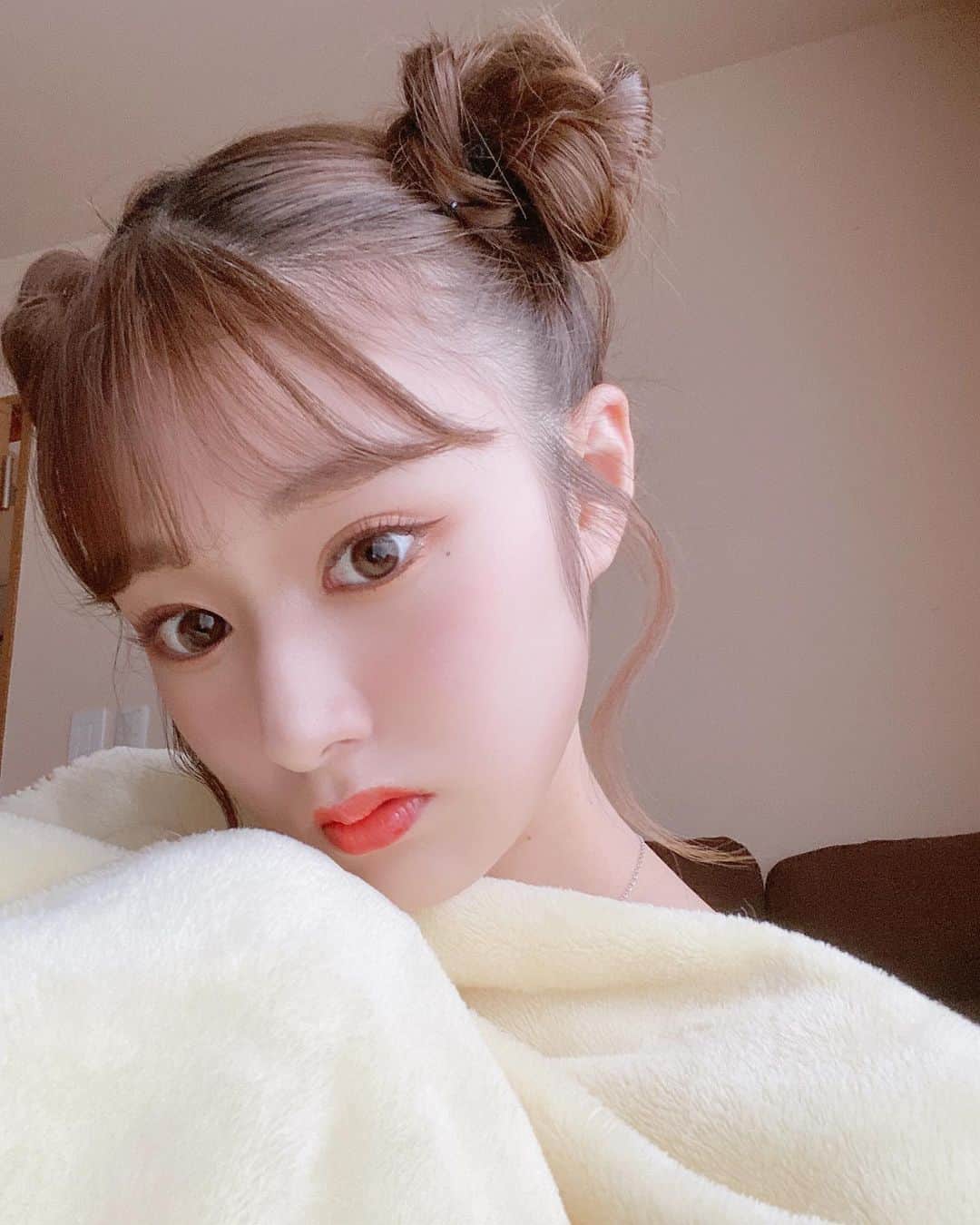 加藤美南のインスタグラム：「今日もおつかれさまʕ•ᴥ•ʔ♡」