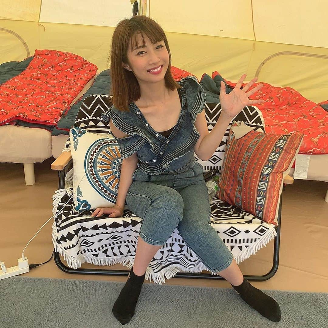 古川真奈美さんのインスタグラム写真 - (古川真奈美Instagram)「.﻿ .﻿ . ﻿ 先日 BUB RESORT Chosei Villag @bub_resort﻿  のグランピングにいってきました🤠❤️﻿ ﻿ ﻿ 1年ぶりに会う地元の友達のティーさんと🤩🌸﻿ やっとこさタイミングが合ったから行ってきた✨﻿  アクティビティが充実してて、これでもか！というほど満喫しました✨﻿ ﻿ 念願の花火までできて本当に楽しかった😍🌸﻿ スタッフさんの優しさに溢れていて、﻿ ご飯も最高に美味しすぎて、、﻿ 癒しと、幸福と楽しさとが充満してました🥰﻿ ﻿ ﻿ 最高の息抜きになりました🥺✨﻿ 楽しすぎて帰ってきてから、おうち1人でめっちゃ寂しくなりましたw﻿ ちょっと早い最高の夏の思い出ができました👼💕﻿ ﻿ ﻿ また頑張れる！！！﻿ ﻿ ﻿ ﻿ ﻿ #千葉テント #千葉旅行 #千葉BBQ #bubcampgound #千葉グランピング #グランピング #千葉 #bubresortpr #instalike #ナイフ作り #最高の晴れ女 #外でご飯美味しい #外でお酒最高#instamood  #ootd #东京 #扎心了﻿ #ow #맞팔 #instapic  #팔로우미 #instaphoto #instagravure  #follow #followme  #japanesegirl  #pr  #selfies  #インスタグラビア」7月6日 22時17分 - mana_0619