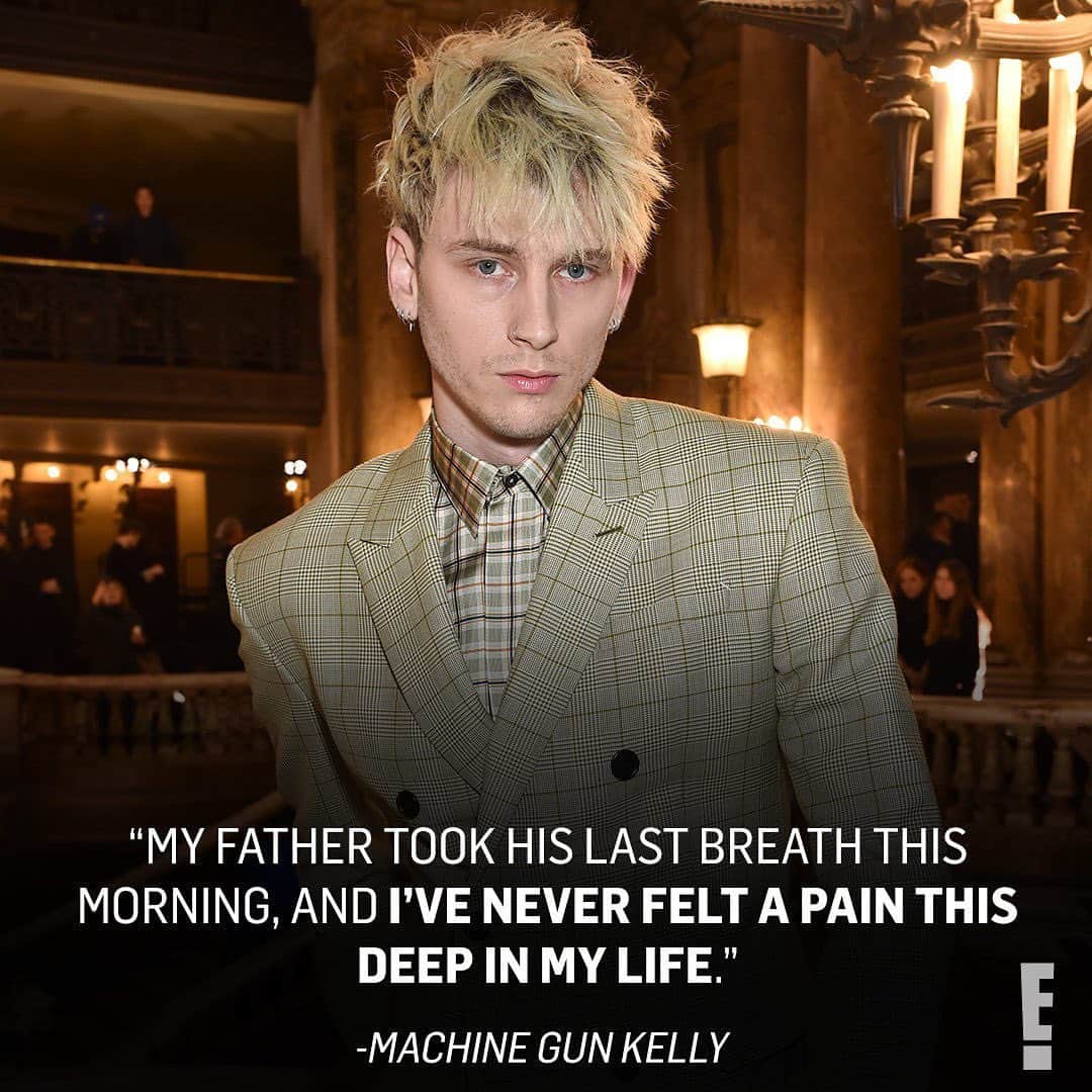E! Onlineさんのインスタグラム写真 - (E! OnlineInstagram)「Machine Gun Kelly is mourning the loss of his father, who passed away over the weekend. 💔(📷: Getty)」7月6日 23時16分 - enews