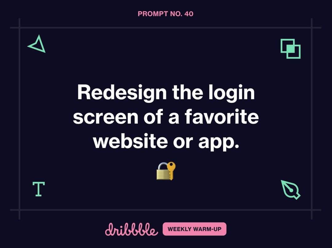 Dribbbleさんのインスタグラム写真 - (DribbbleInstagram)「The unassuming login screen is a crucial step in gaining access to the online tools, shops, and social media platforms we crave. In that spirit, your creative #dribbbleweeklywarmup task this week is to redesign the login screen of a favorite site or app! Follow the link in our bio to participate!」7月7日 0時00分 - dribbble