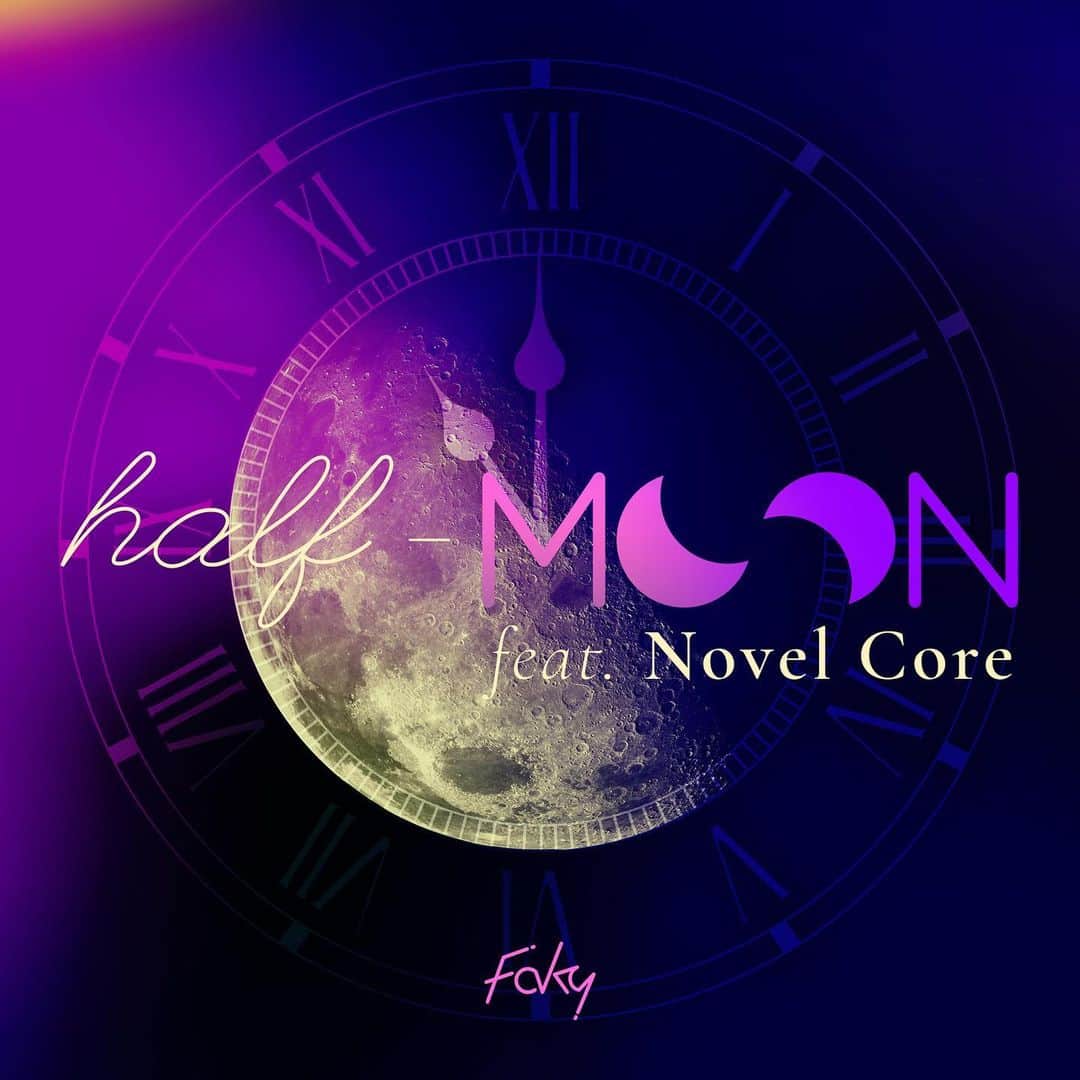 FAKYさんのインスタグラム写真 - (FAKYInstagram)「🌓 half-moon feat. Novel Core 🌓﻿ ﻿ 七夕の今夜、あなたは星に何を願いますか？﻿ 一人でも多くの人の願いが叶いますように。﻿ ﻿ Hinaがコンセプトメイキング、Lil' Fangが作詞を手掛けた「half-moon 」。﻿ 若手実力派ラッパー・Novel Coreの新たなリリックが加わり「half-moon feat. Novel Core」として一新。七夕である本日7/7にリリース。﻿ ﻿ さらに、「現代版 織姫と彦星」を描くミュージックビデオも同時公開。﻿ ﻿ ぜひ、友達・家族・恋人。大切な人とお聴きください。﻿ ﻿ メンバーからのコメントは各アカウントから公開﻿ @lilfang_faky﻿ @mikako_faky﻿ @akina_faky﻿ @hina_faky﻿ @taki_faky﻿ ﻿ ﻿ -Music-﻿ Music : @utatvp/ Yohei﻿ Lyrics : @lilfang_faky﻿ Rap Lyrics : @iamnovelcore﻿ ﻿ -Music Video-﻿ Director : @takuto_sbs﻿ Stylist : @ribbon8  Hair&Make-Up：@rei_fukuoka﻿ Film Production : OKNACK Inc﻿ Producer : Sho Hatano ﻿ ﻿ ﻿ ﻿」7月7日 0時03分 - fakyjp