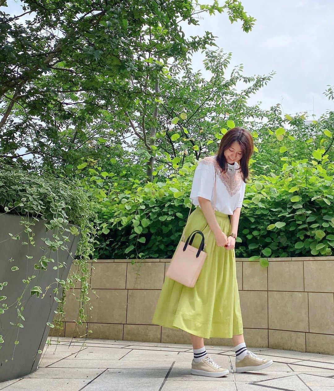 坪井安奈さんのインスタグラム写真 - (坪井安奈Instagram)「いつかのコーデ👖﻿ ﻿ OOTD👗﻿ tops / #msgm﻿ skirt / #anatelier  bag / #charlesandkeith  ﻿ #アラサー #アラサー女子 #アラサーコーデ #アラサーファッション #大人カジュアルコーデ #大人カジュアル #カジュアルコーデ #カジュアルファッション #スニーカーコーデ #エムエスジーエム #チャールズアンドキース﻿ #ootd #fashioncoordinate #coordinate #japanesegirl #japanesefashion #tokyofashion #tokyogirl﻿」7月7日 0時13分 - tsuboianna