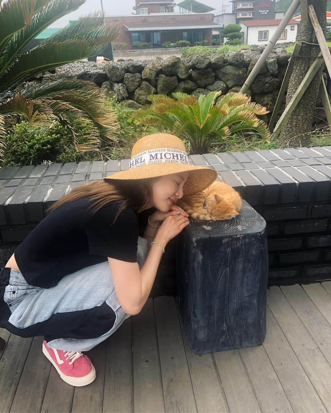 ダラ さんのインスタグラム写真 - (ダラ Instagram)「🌊🐱💘」7月7日 0時36分 - daraxxi