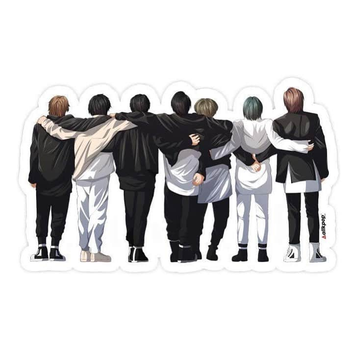 allkpopTHESHOPさんのインスタグラム写真 - (allkpopTHESHOPInstagram)「BTS Hug Sticker  Been an ARMY since the beginning 👊  https://shop.allkpop.com/products/bts-hug-sticker」7月7日 0時44分 - allkpoptheshop