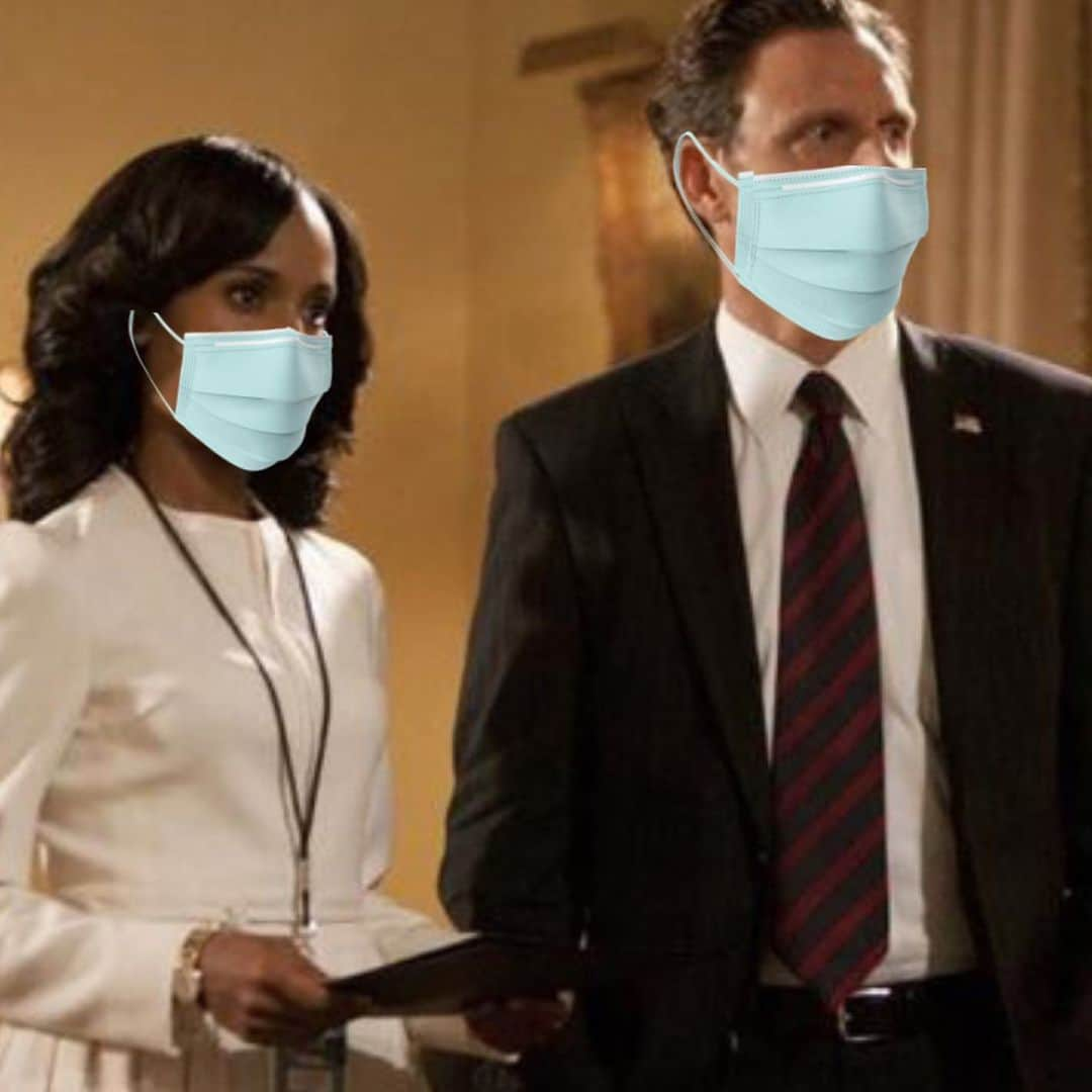 ケリー・ワシントンさんのインスタグラム写真 - (ケリー・ワシントンInstagram)「On Mondays (& Tuesdays-Sundays) we wear MASKS.😷 #WearADamMask」7月7日 0時37分 - kerrywashington