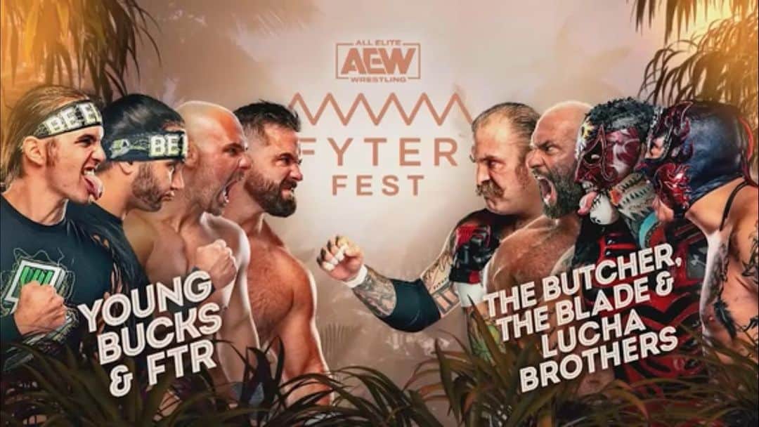 ニック・ジャクソンのインスタグラム：「This match will live up to the hype. Things you’ve never seen before! Watch this Wednesday on TNT!」