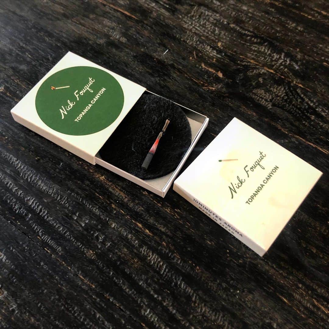 Nick Fouquetのインスタグラム：「🔥Nick Fouquet matchstick incense🔥」