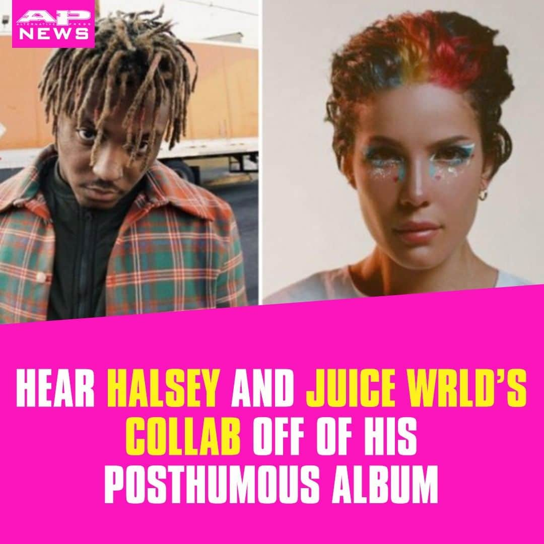 Alternative Pressさんのインスタグラム写真 - (Alternative PressInstagram)「LISTEN: Hear @iamhalsey and @juicewrld999's new collab “Life’s A Mess” off of his posthumous album 'Legends Never Die'⁠ LINK IN BIO⁠ .⁠ .⁠ .⁠ #halsey #juicewrld #ripjuicewrld #lljw #lifesamess #posthumousalbum #legendsneverdie #alternativepress #altpress」7月7日 7時30分 - altpress