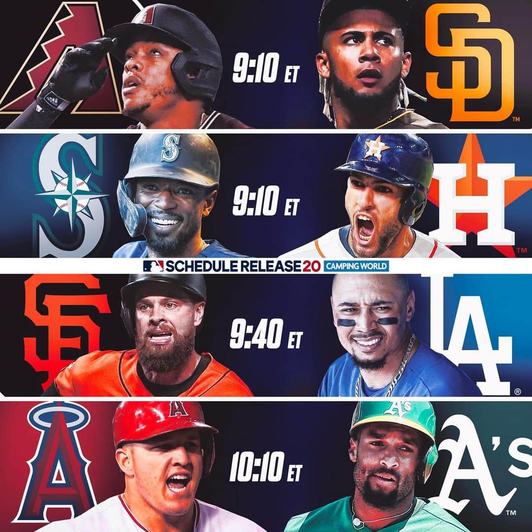 MLBさんのインスタグラム写真 - (MLBInstagram)「Will your team start the season 1-0?」7月7日 7時37分 - mlb