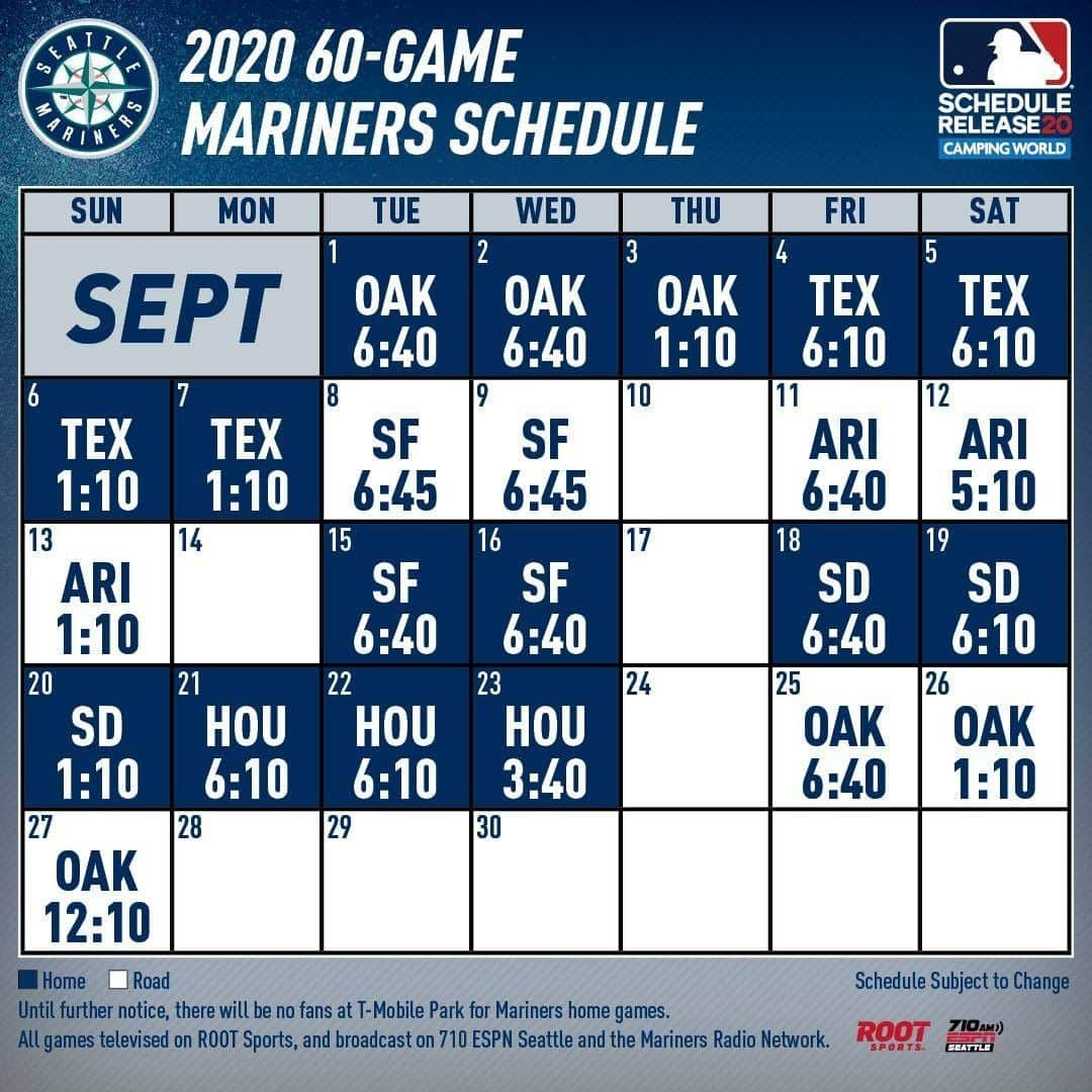 シアトル・マリナーズさんのインスタグラム写真 - (シアトル・マリナーズInstagram)「Start circling those dates. 📆」7月7日 8時08分 - mariners