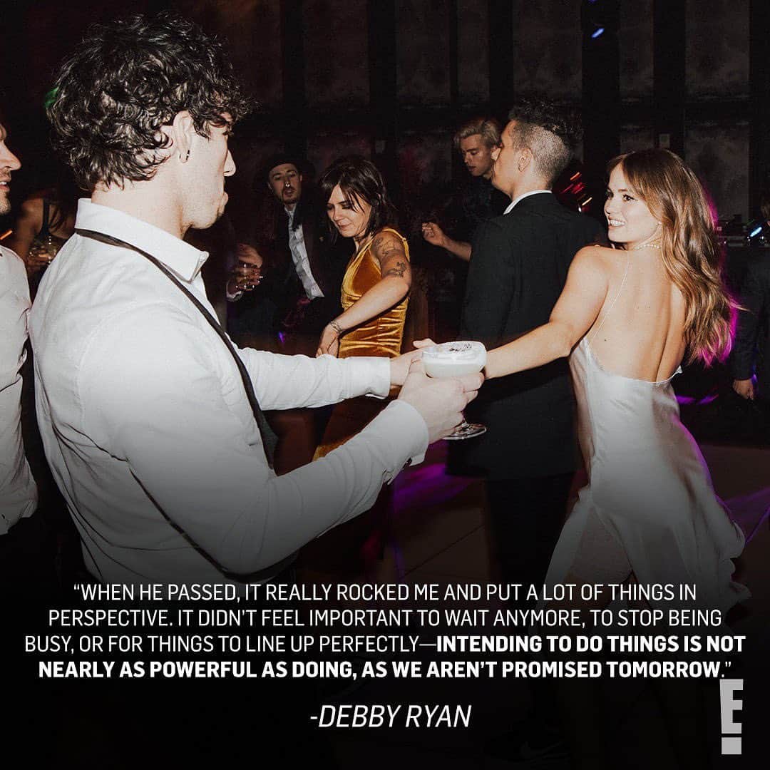 E! Onlineさんのインスタグラム写真 - (E! OnlineInstagram)「Cameron Boyce's death taught Debby Ryan an important lesson before her wedding: Intending to do things is not nearly as powerful as doing, as we aren't promised tomorrow. ❤️ (📷: Logan Cole/Vogue.com)」7月7日 8時15分 - enews