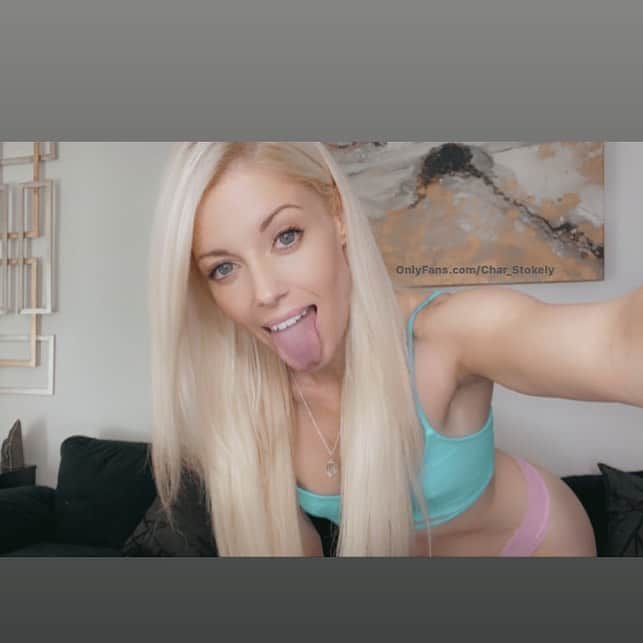 Charlotte Stokelyさんのインスタグラム写真 - (Charlotte StokelyInstagram)「Sliding tongue first into your DMs on my 0nlyFáns 😛💦」7月7日 9時55分 - charlottestokely