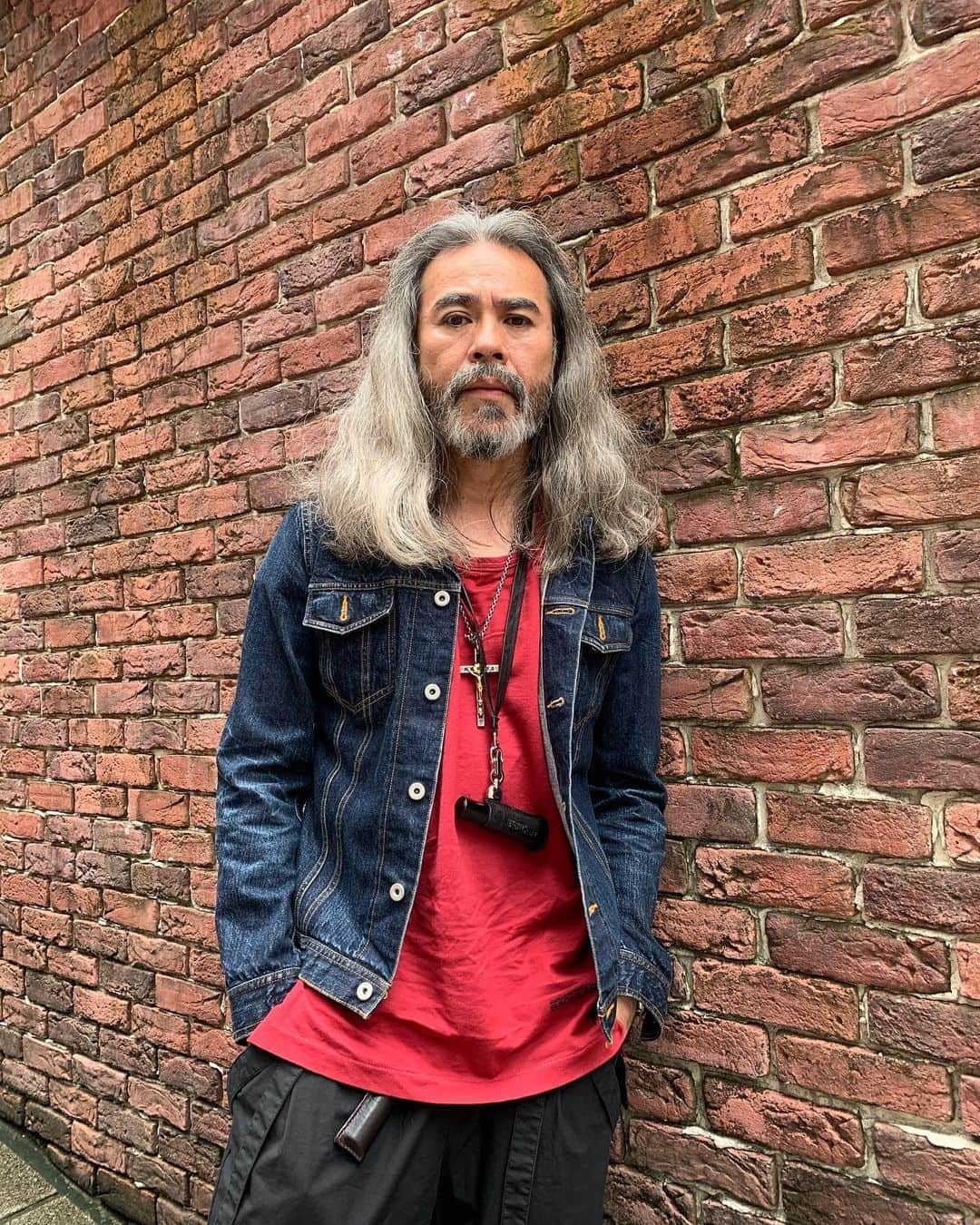 杉原勇武のインスタグラム：「数少ないのにYohji YamamotoとのコラボTシャツ ゲットしちゃいました❗️」