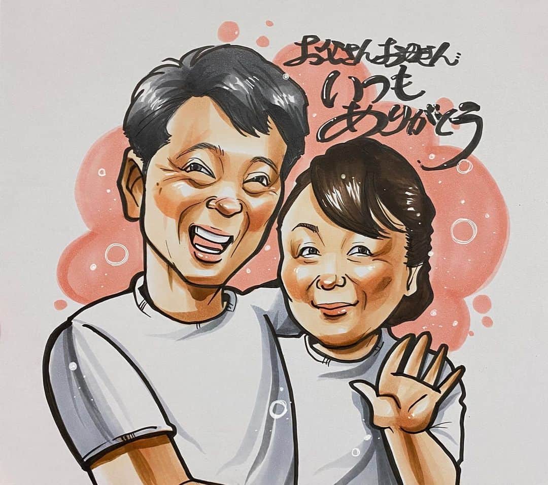 似顔絵★𝗚𝗢𝗥𝗜𝗞𝗜𝗡𝗚のインスタグラム