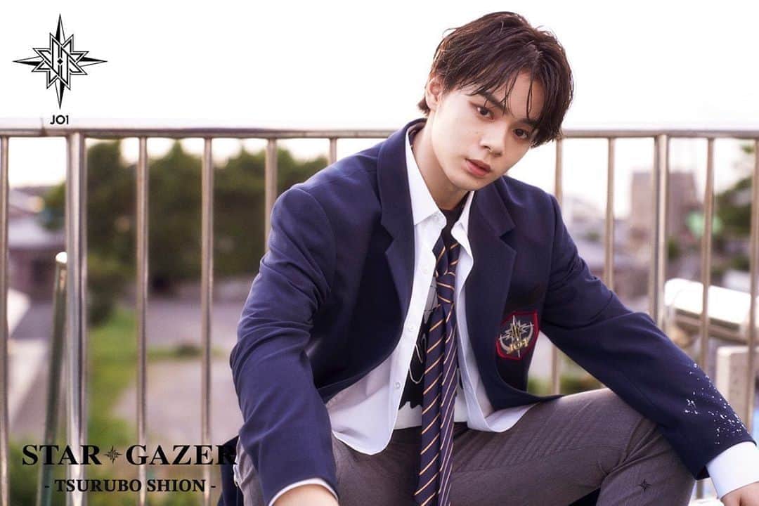 鶴房汐恩（JO1）のインスタグラム：「[👽] JO1 2ND SINGLE 『STARGAZER』 🎼 2020.08.26 Release —— [👽] ➖➖➖➖➖➖➖➖➖➖➖➖➖➖➖➖➖ #tsuruboshion #tsurubo #shion #鶴房汐恩 #JO1 #JAM #produce101japan #japan #jpop」
