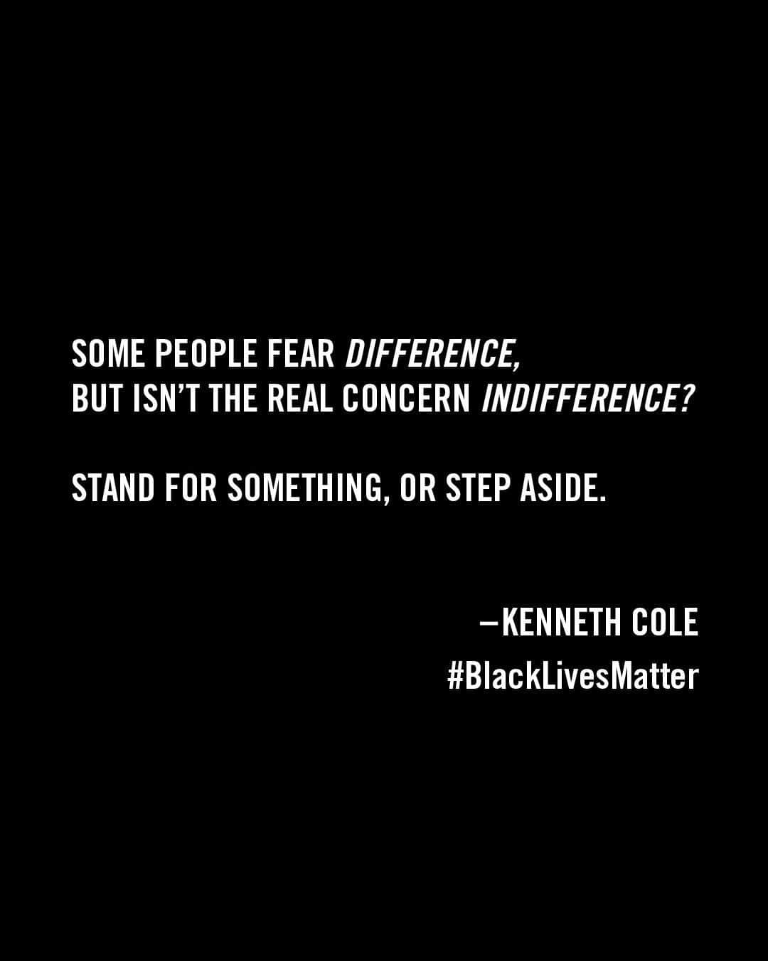 ケネスコールさんのインスタグラム写真 - (ケネスコールInstagram)「For #BlackoutDay2020, we will be silent on all of our social media platforms to create space and show support for black-owned businesses. For more info, follow @theblackoutcoalition」7月7日 22時00分 - kennethcole